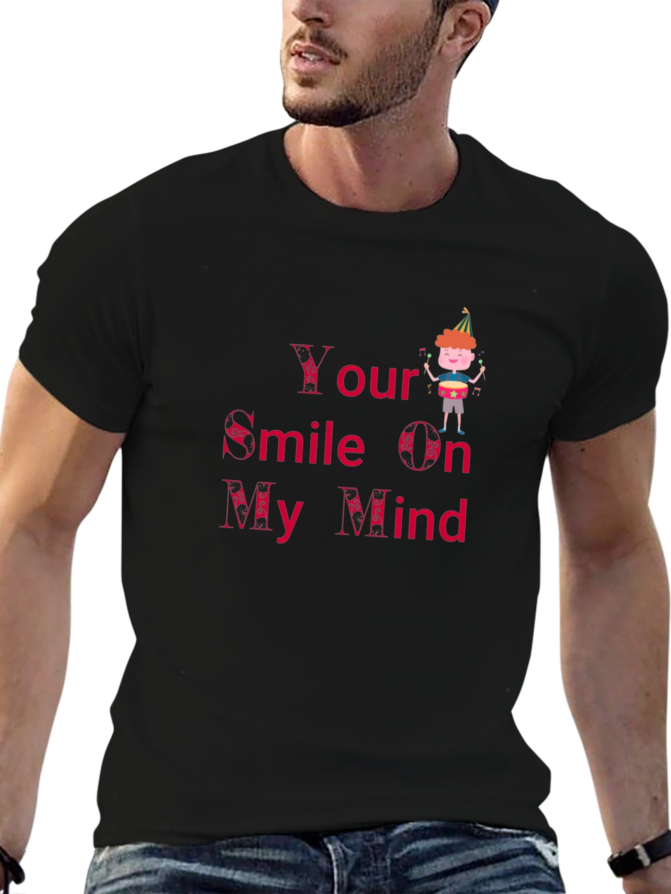 Your Smile On My Mind Graphic T-Shirt