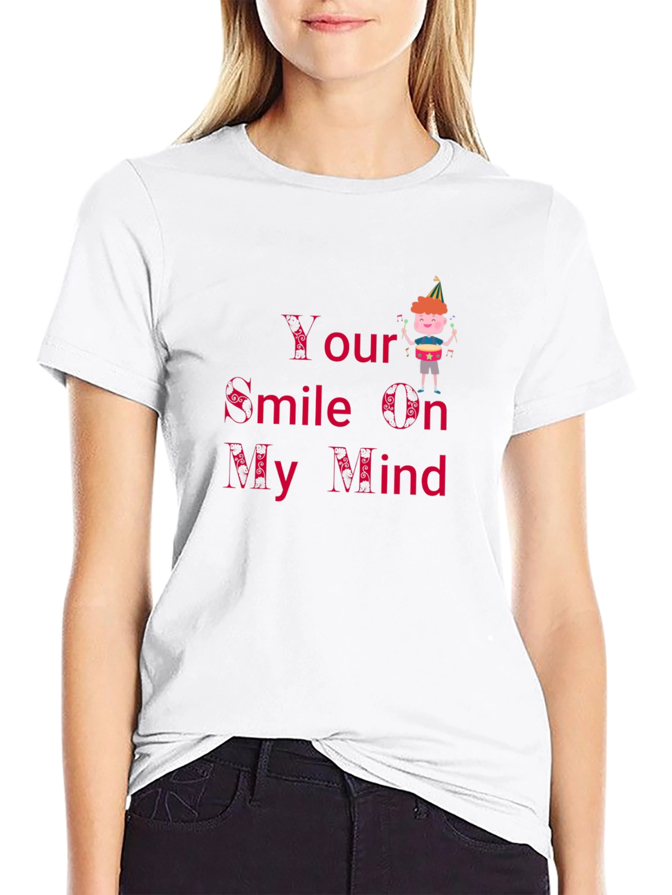 Your Smile On My Mind Graphic T-Shirt