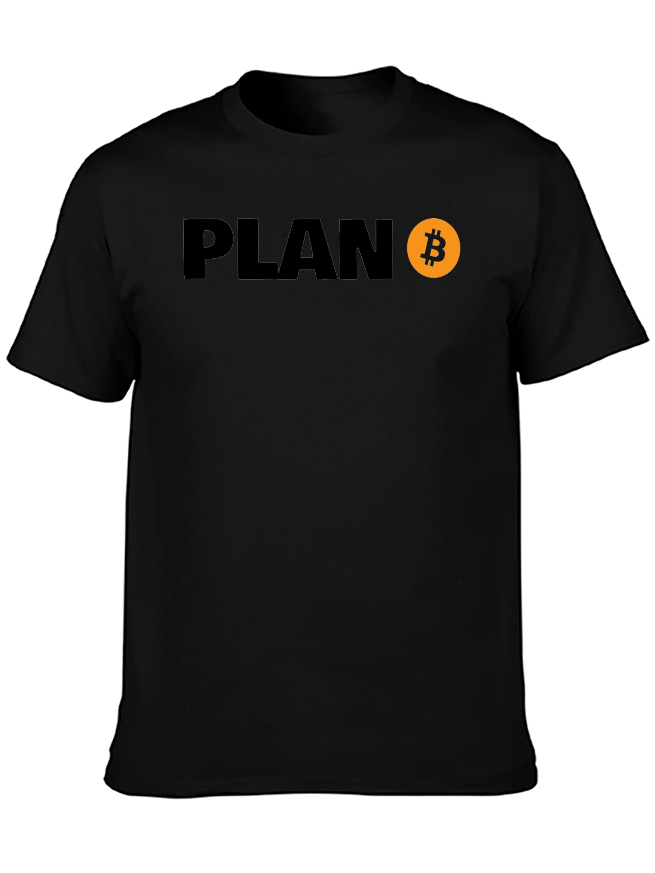 Plan B Bitcoin Crypto T-Shirt - Black