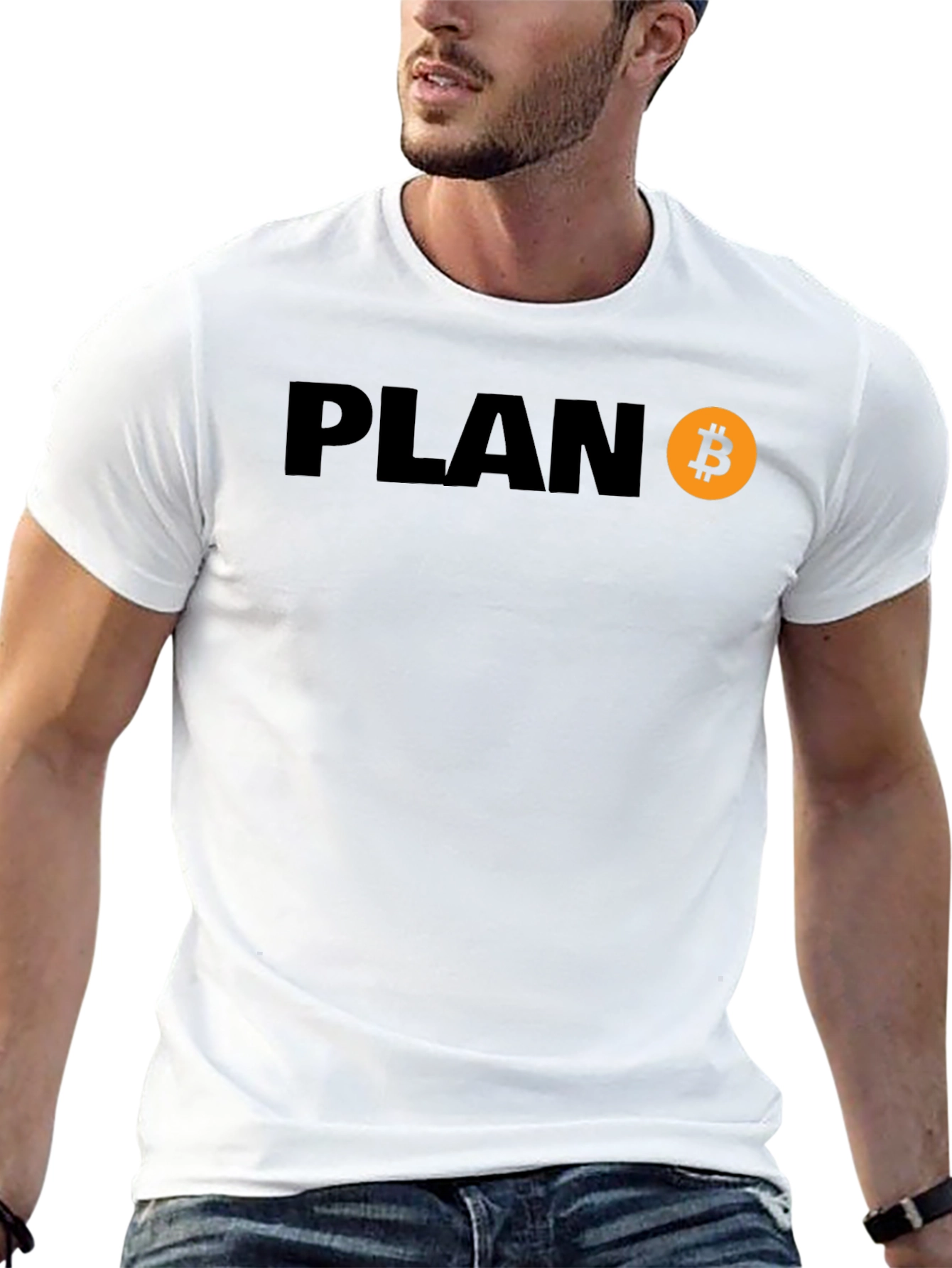 Plan B Bitcoin Crypto T-Shirt - Black