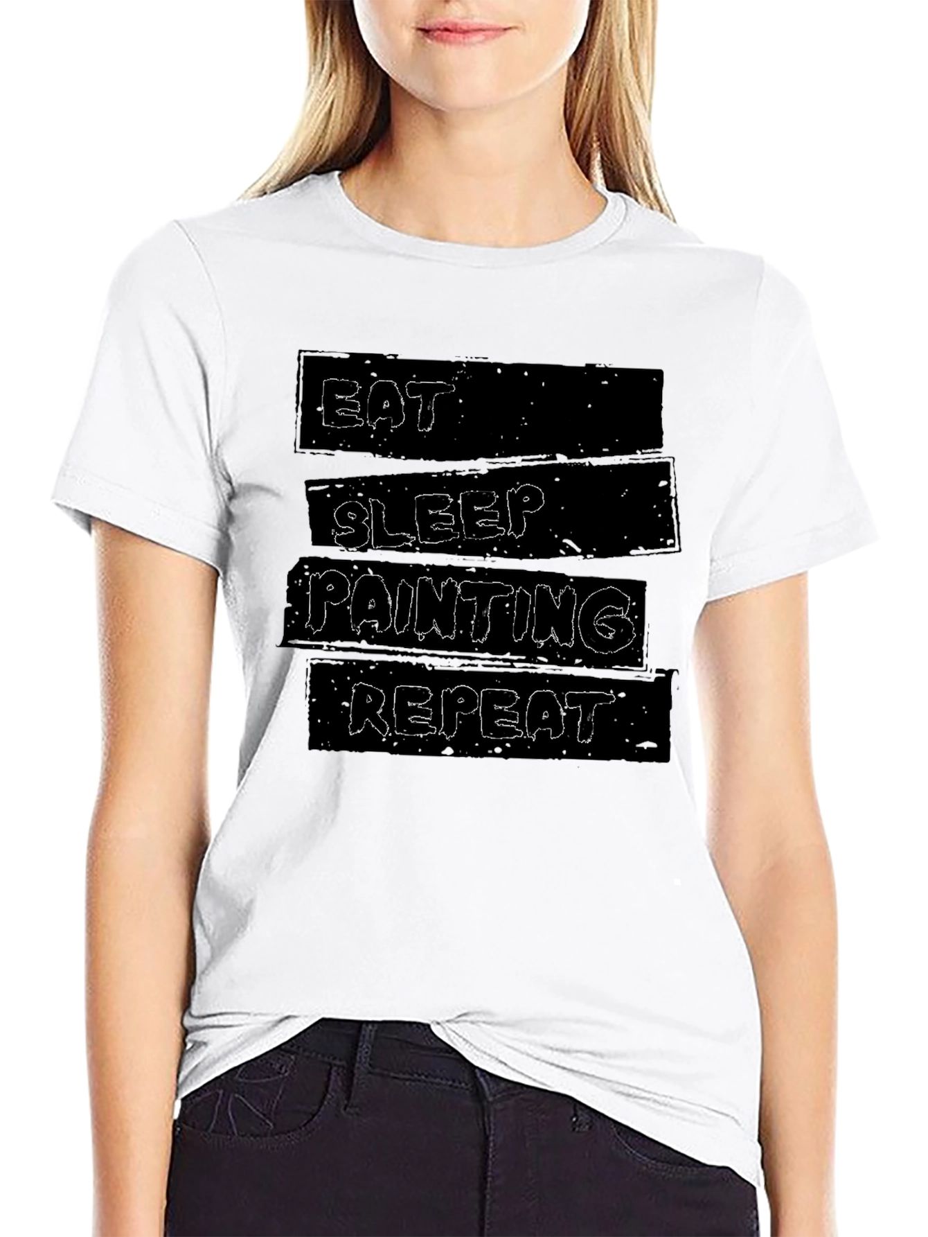 Eat Sleep Painting Repeat T-Shirt