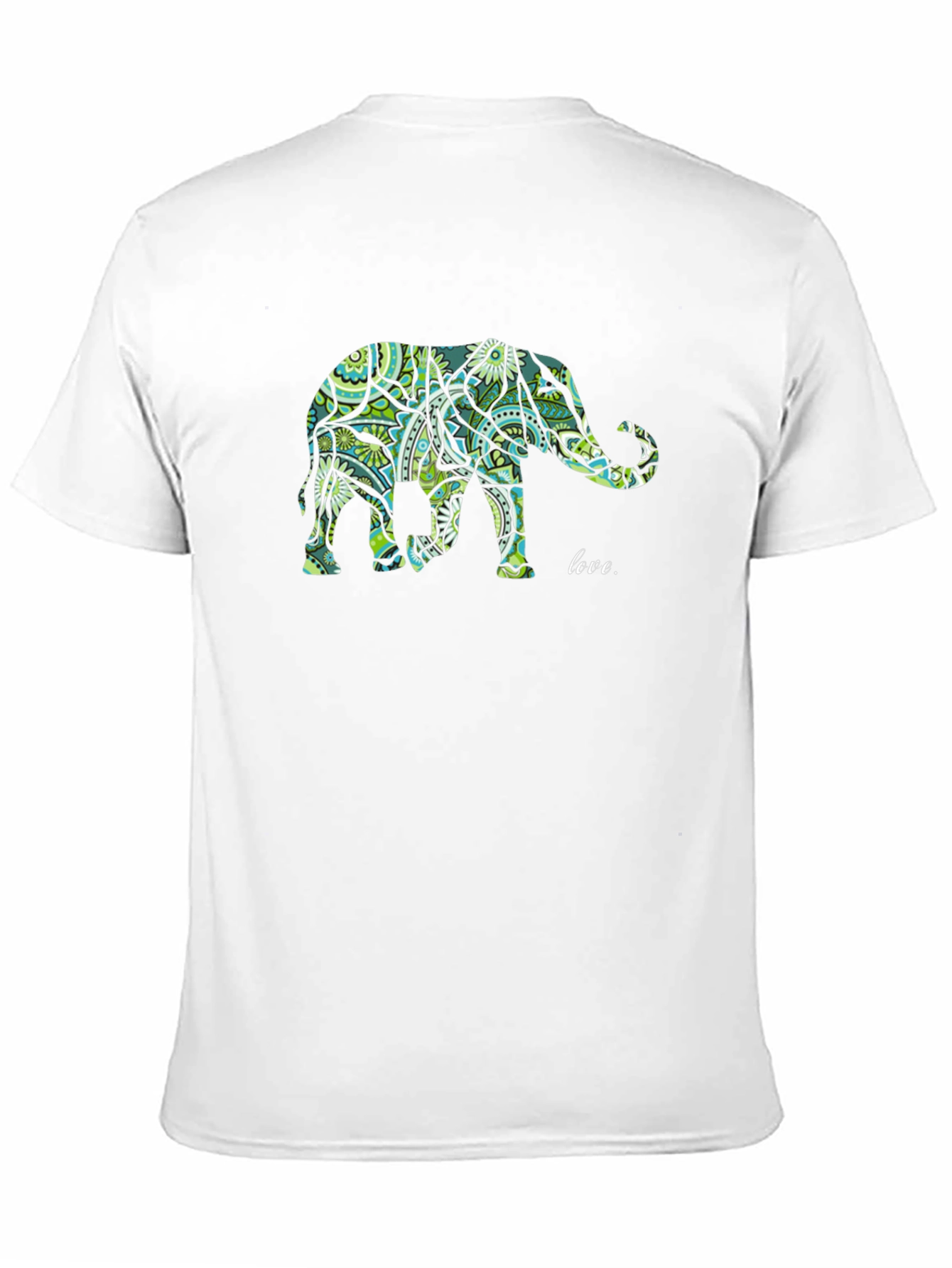 Elephant Graphic Print T-Shirt
