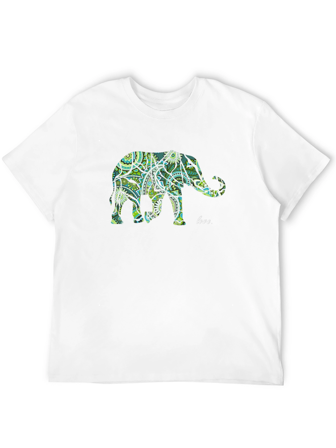 Elephant Graphic Print T-Shirt