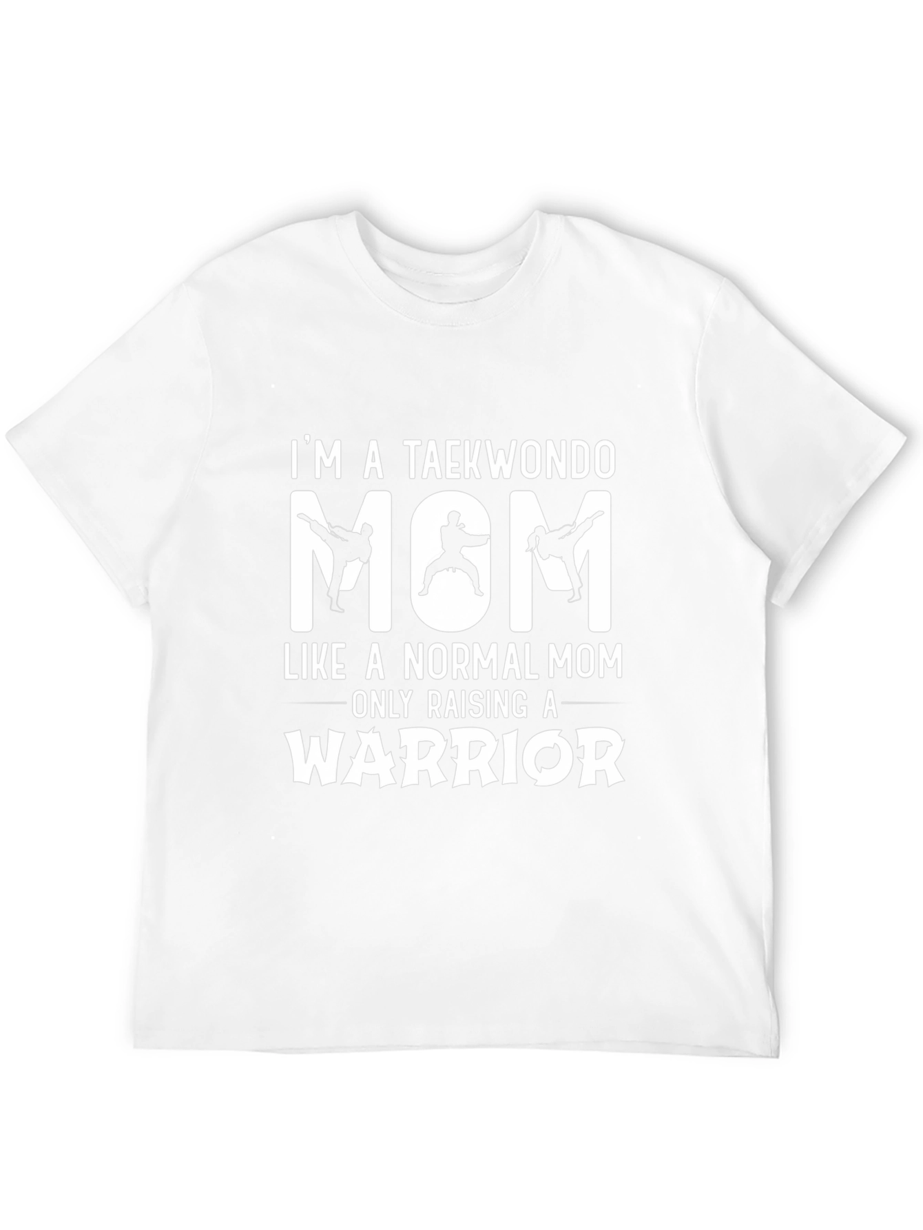 Taekwondo Mom Warrior Graphic T-Shirt