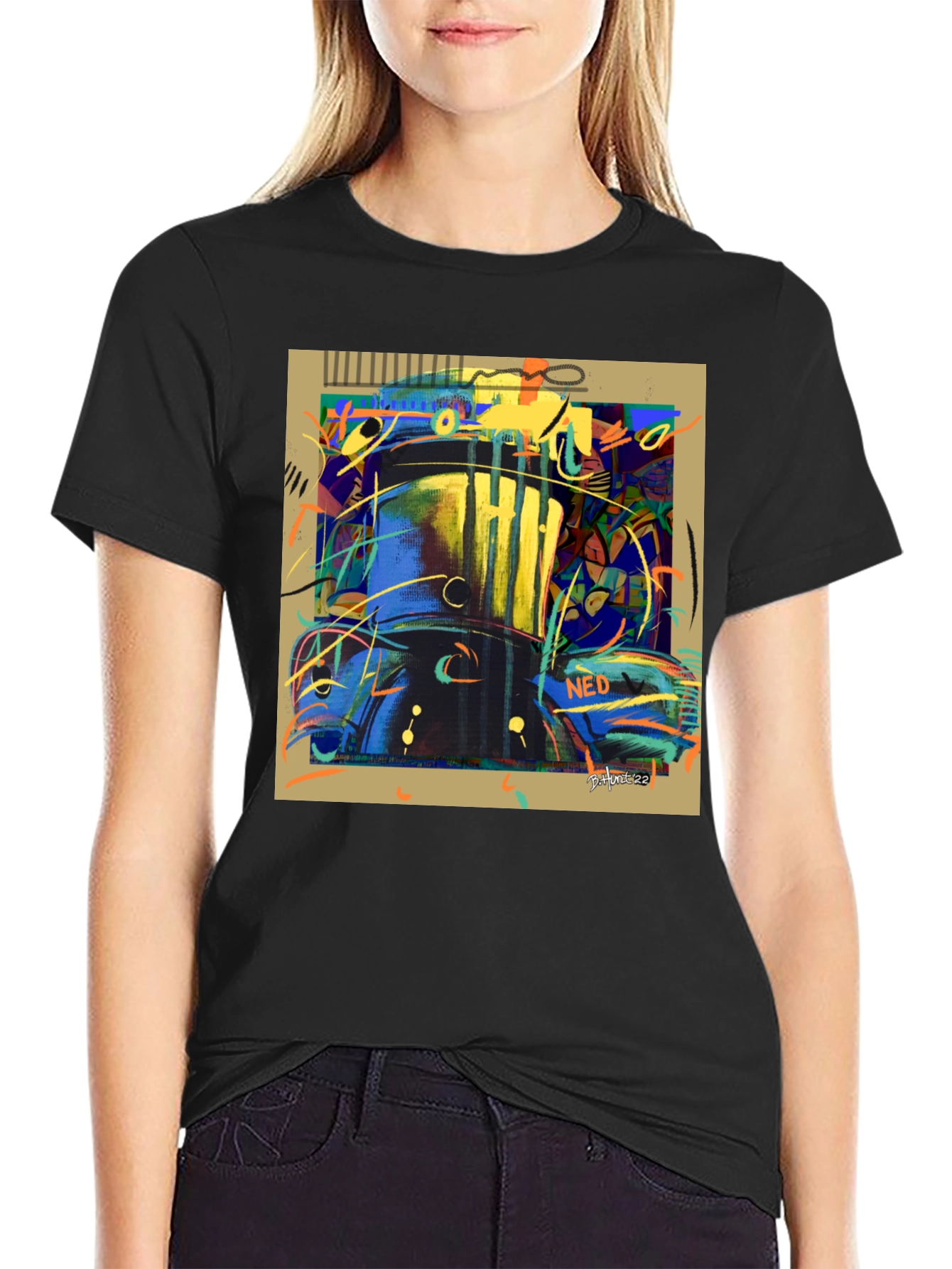 Abstract NED Art T-Shirt