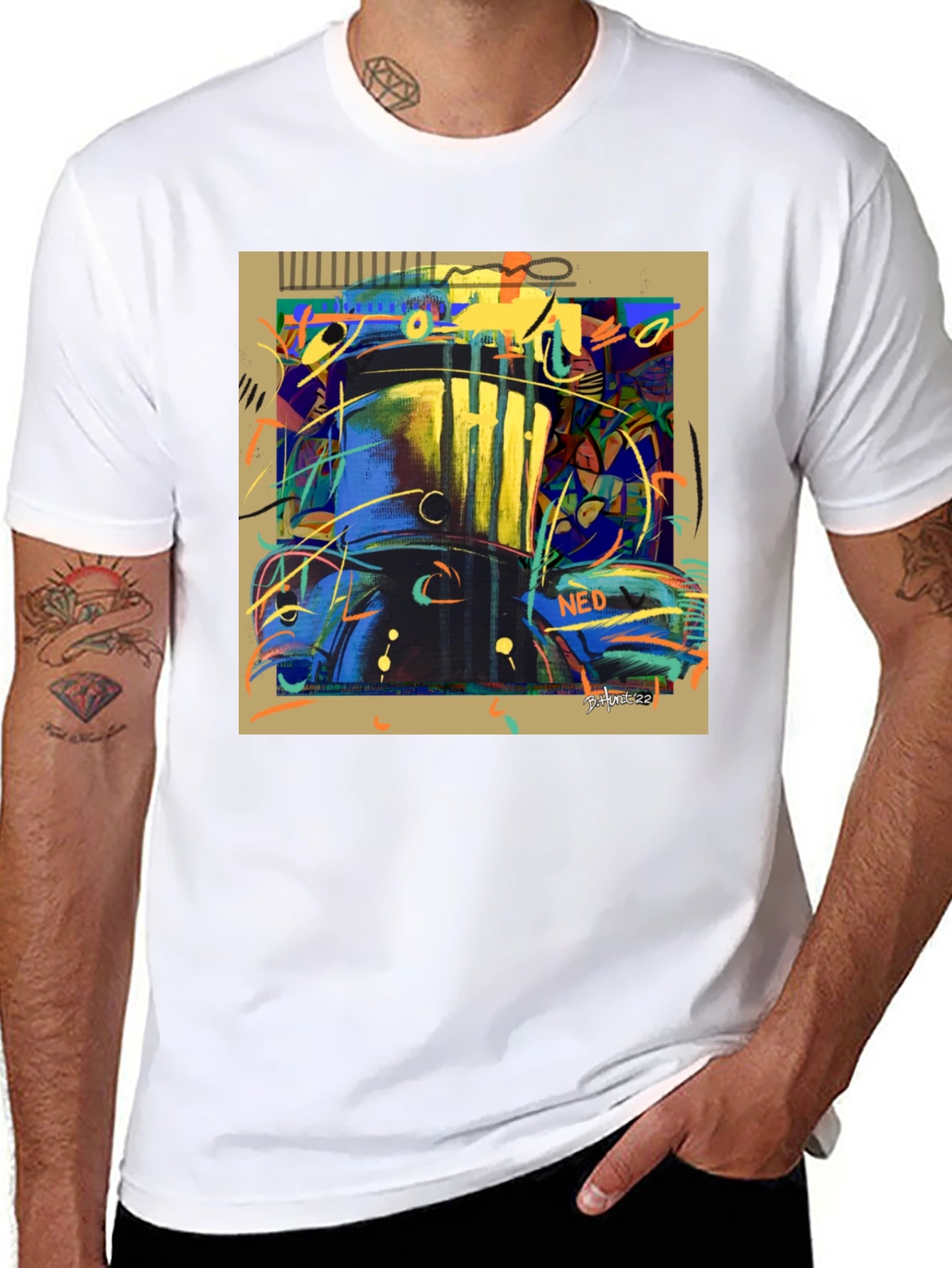 Abstract NED Art T-Shirt