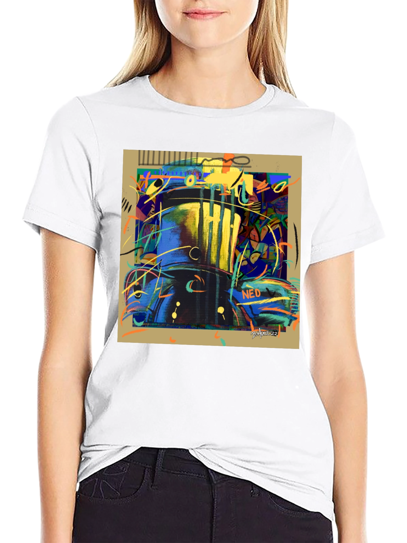 Abstract NED Art T-Shirt