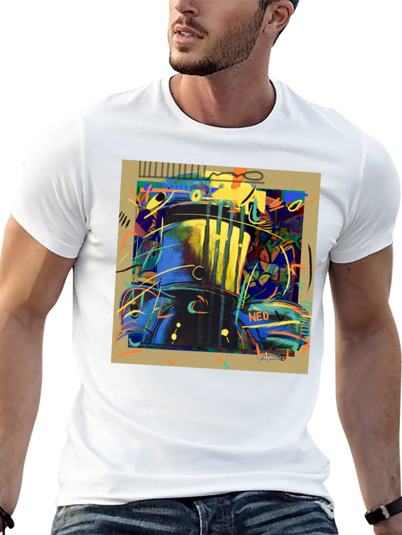 Abstract NED Art T-Shirt