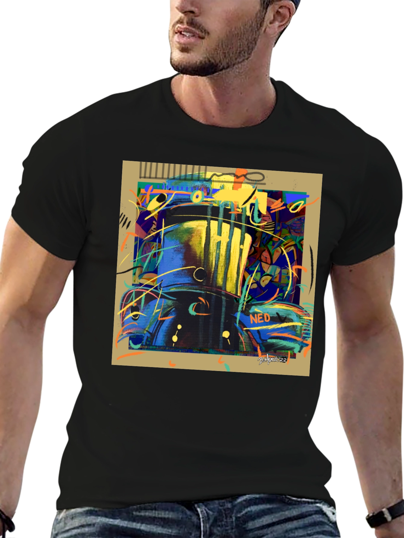 Abstract NED Art T-Shirt