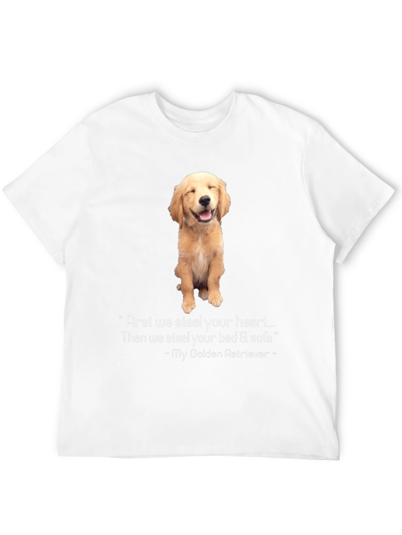 Golden Retriever Heart Stealer T-Shirt