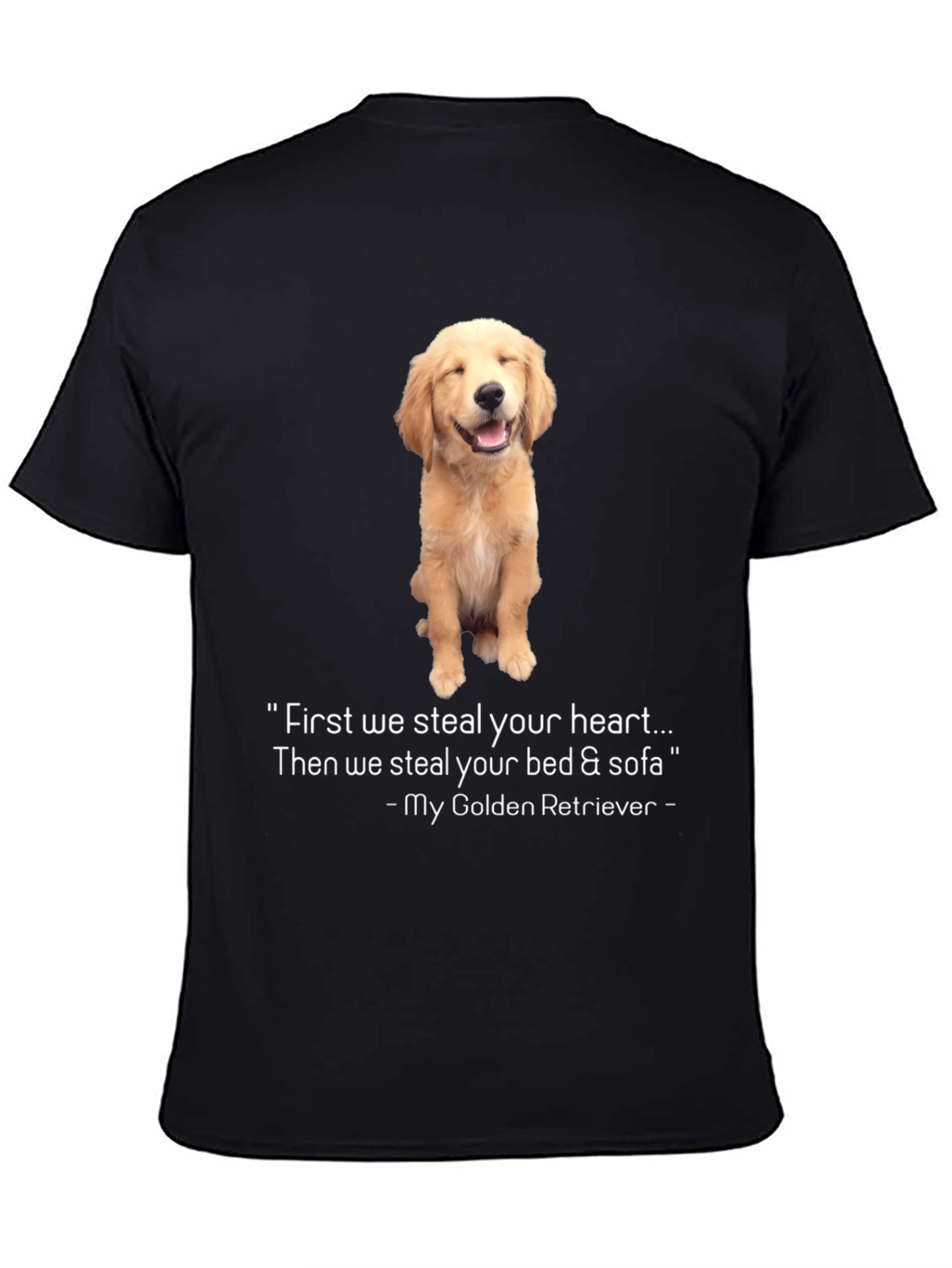 Golden Retriever Heart Stealer T-Shirt