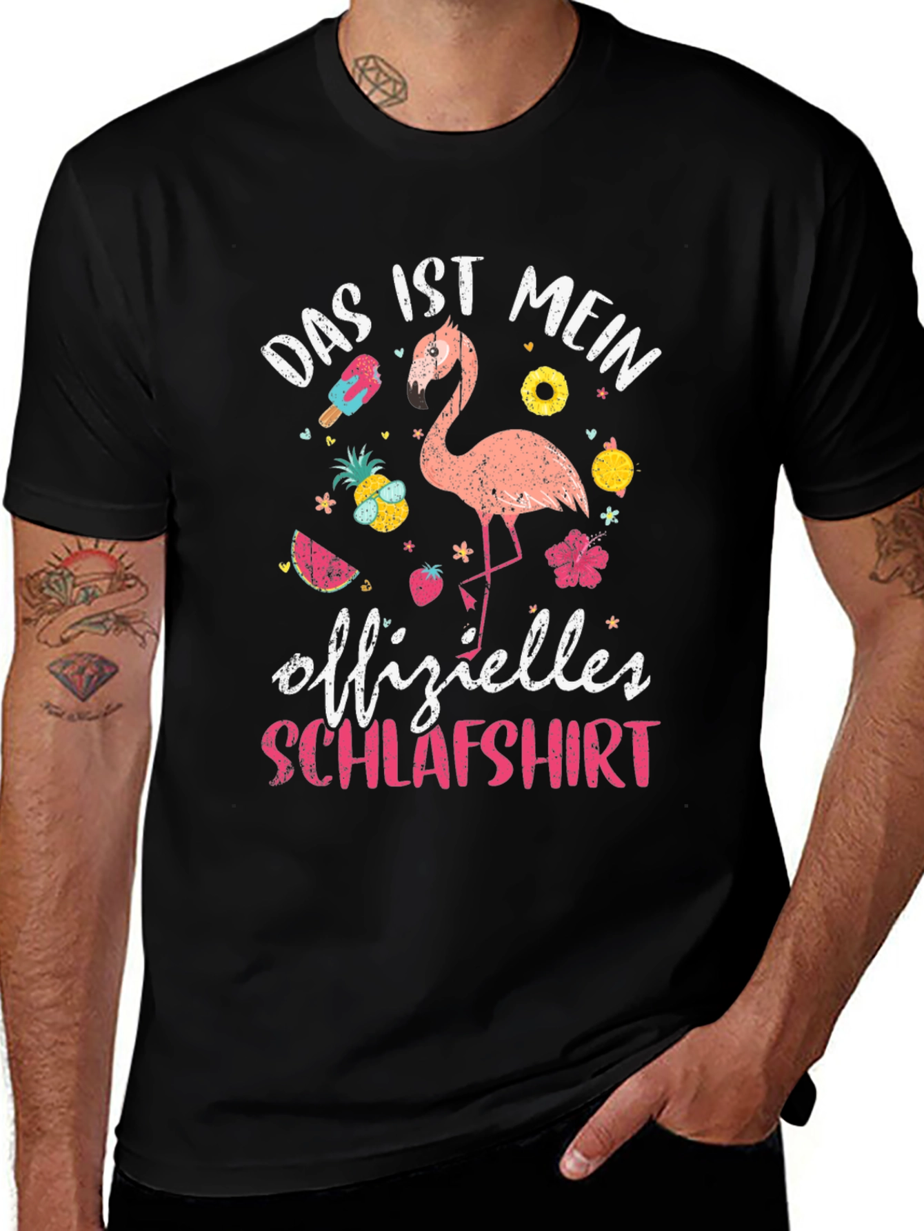 Flamingo Schlafshirt T-Shirt