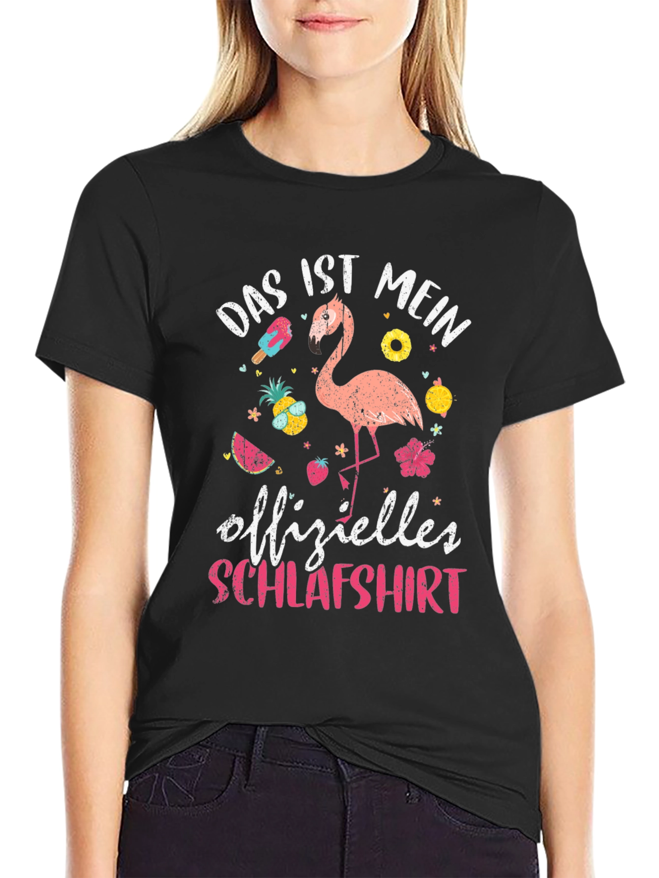 Flamingo Schlafshirt T-Shirt