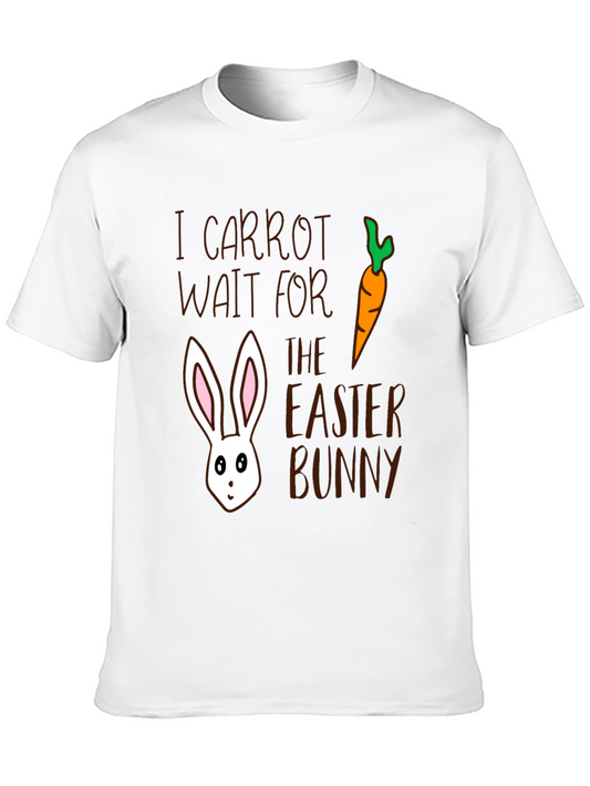 Easter Bunny Carrot Graphic T-Shirt