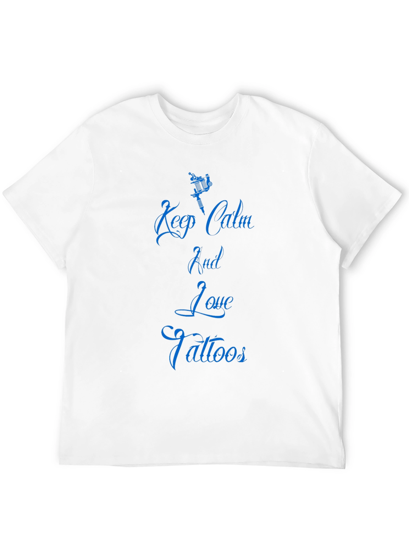 Keep Calm & Love Tattoos Black Tee