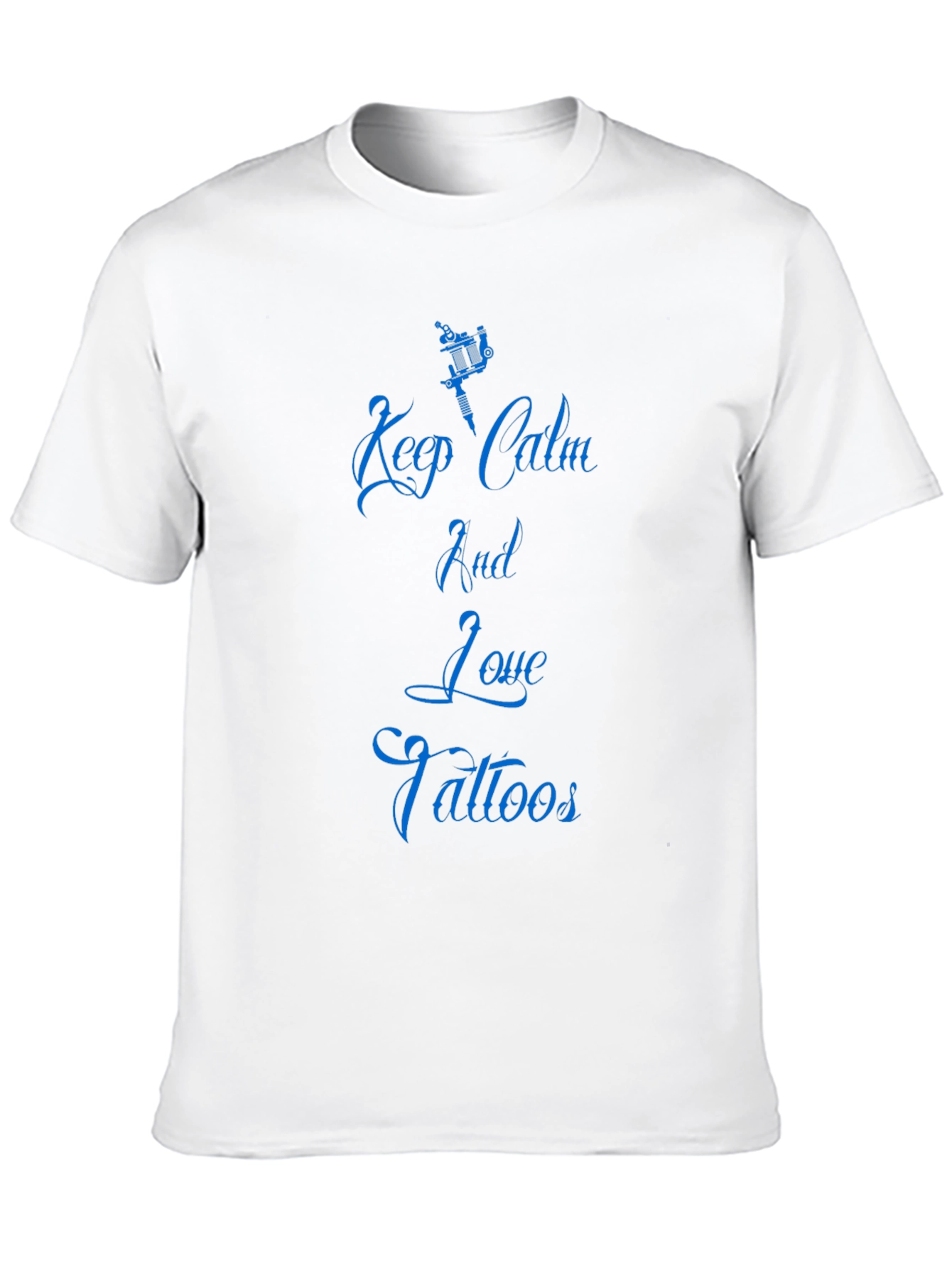 Keep Calm & Love Tattoos Black Tee