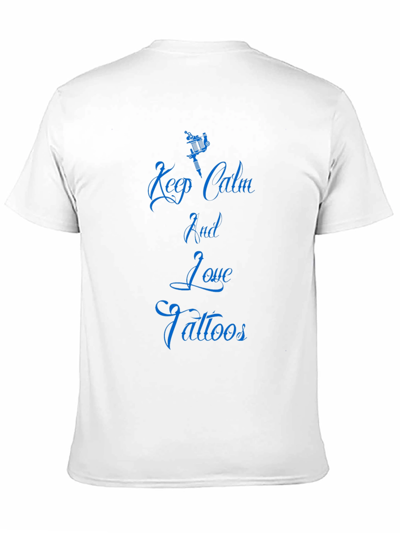 Keep Calm & Love Tattoos Black Tee