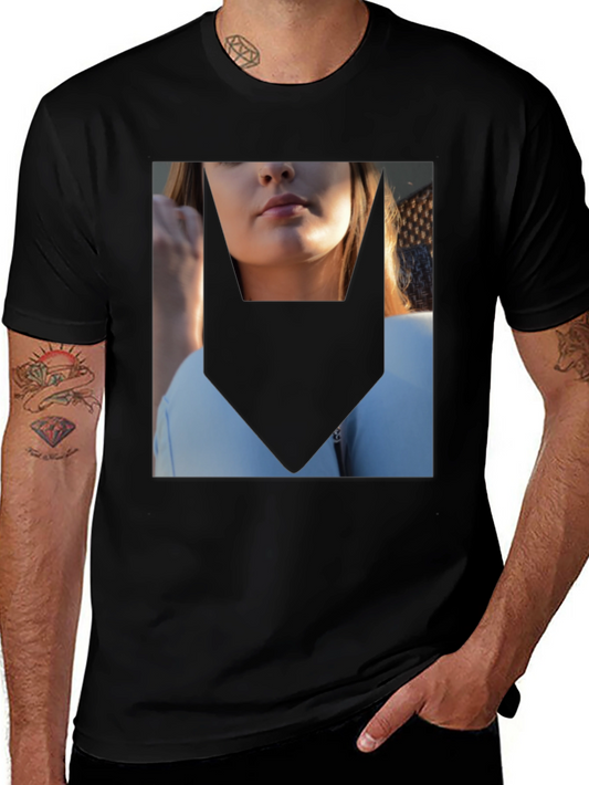 Abstract Graphic Tee - Modern Style