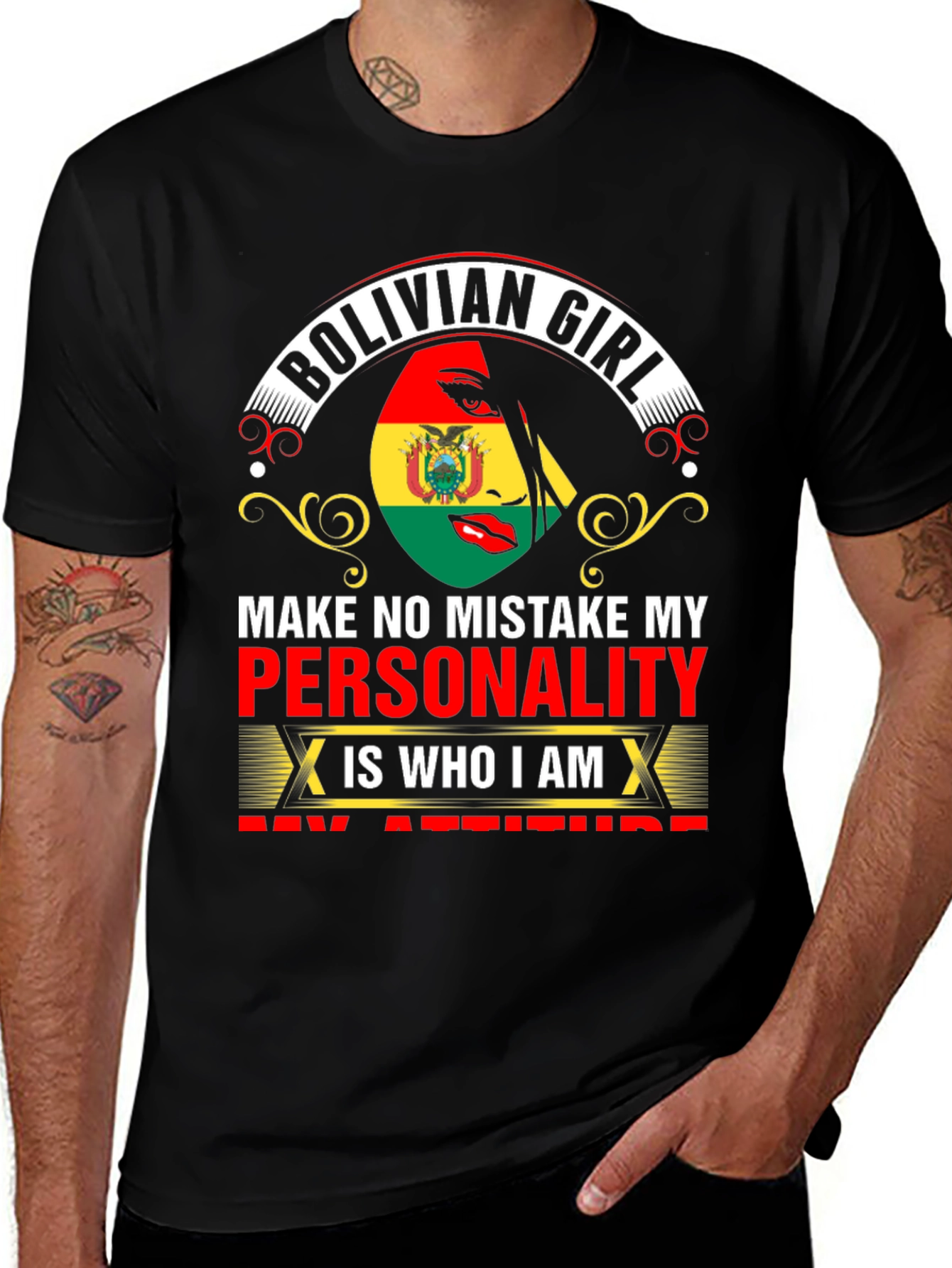 Bolivian Girl Graphic T-Shirt