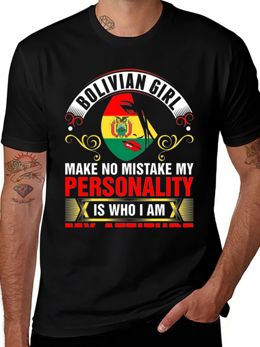 Bolivian Girl Graphic T-Shirt