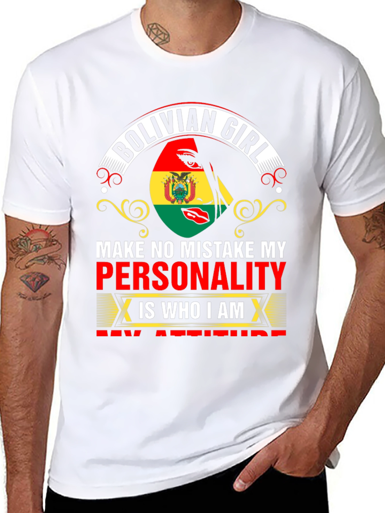 Bolivian Girl Graphic T-Shirt