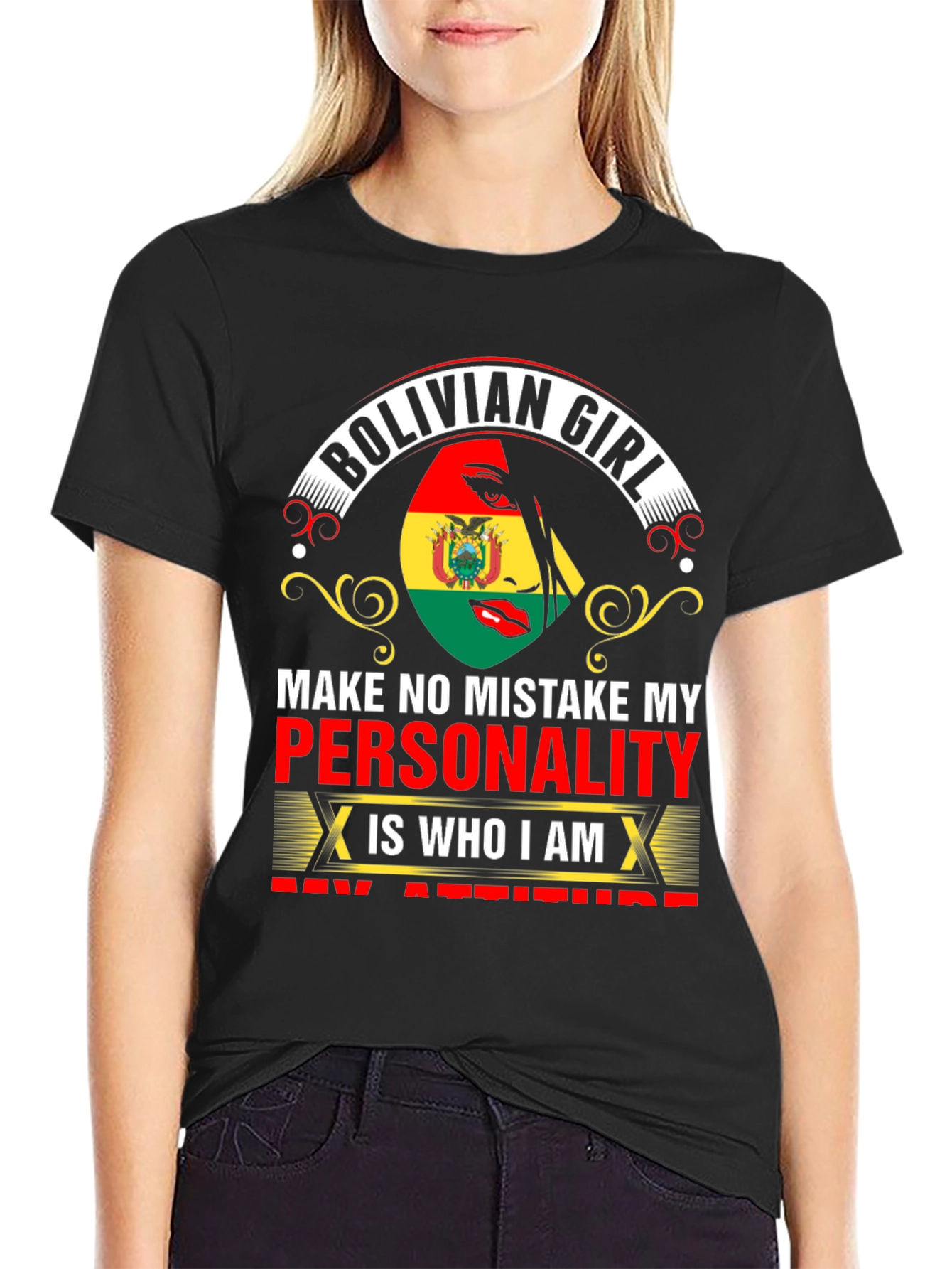 Bolivian Girl Graphic T-Shirt