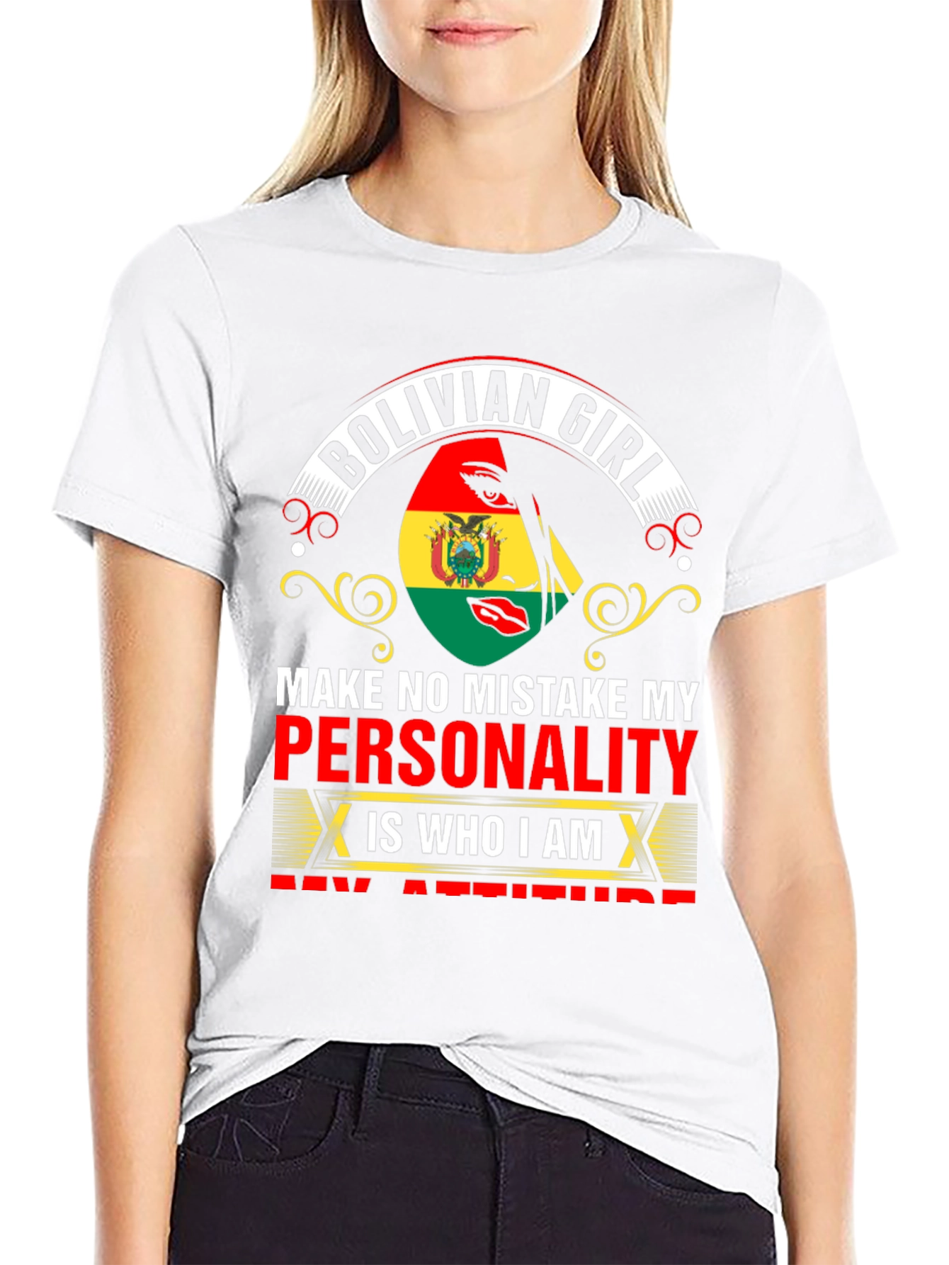 Bolivian Girl Graphic T-Shirt