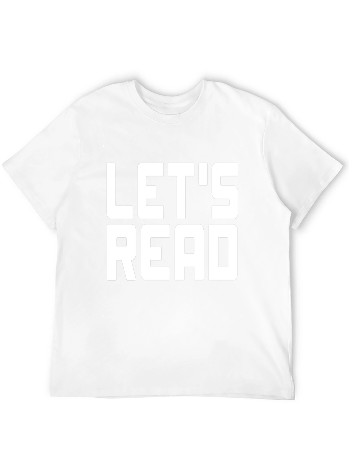 Lets Read Black T-Shirt