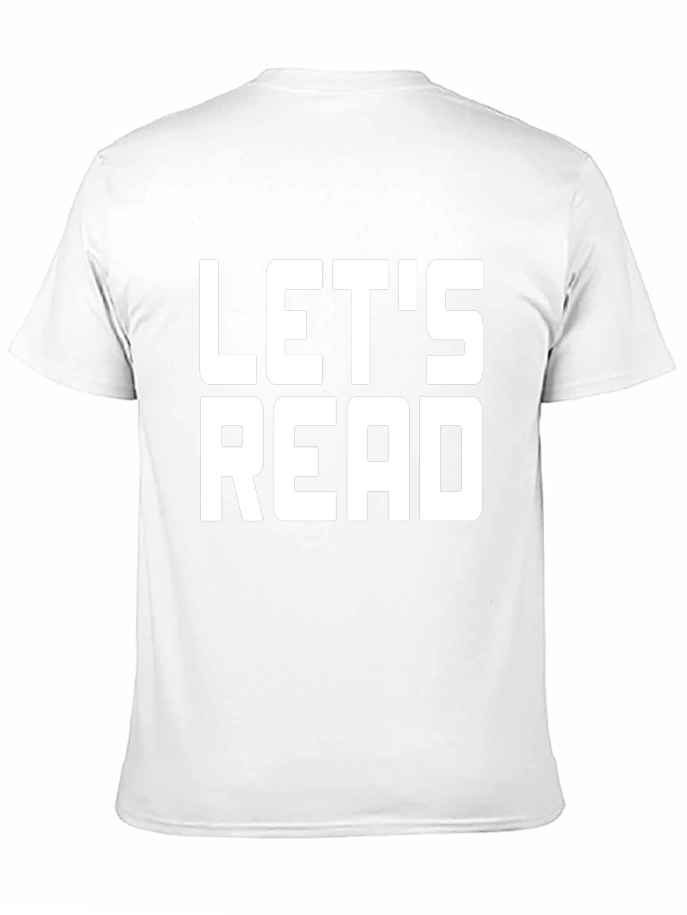 Lets Read Black T-Shirt