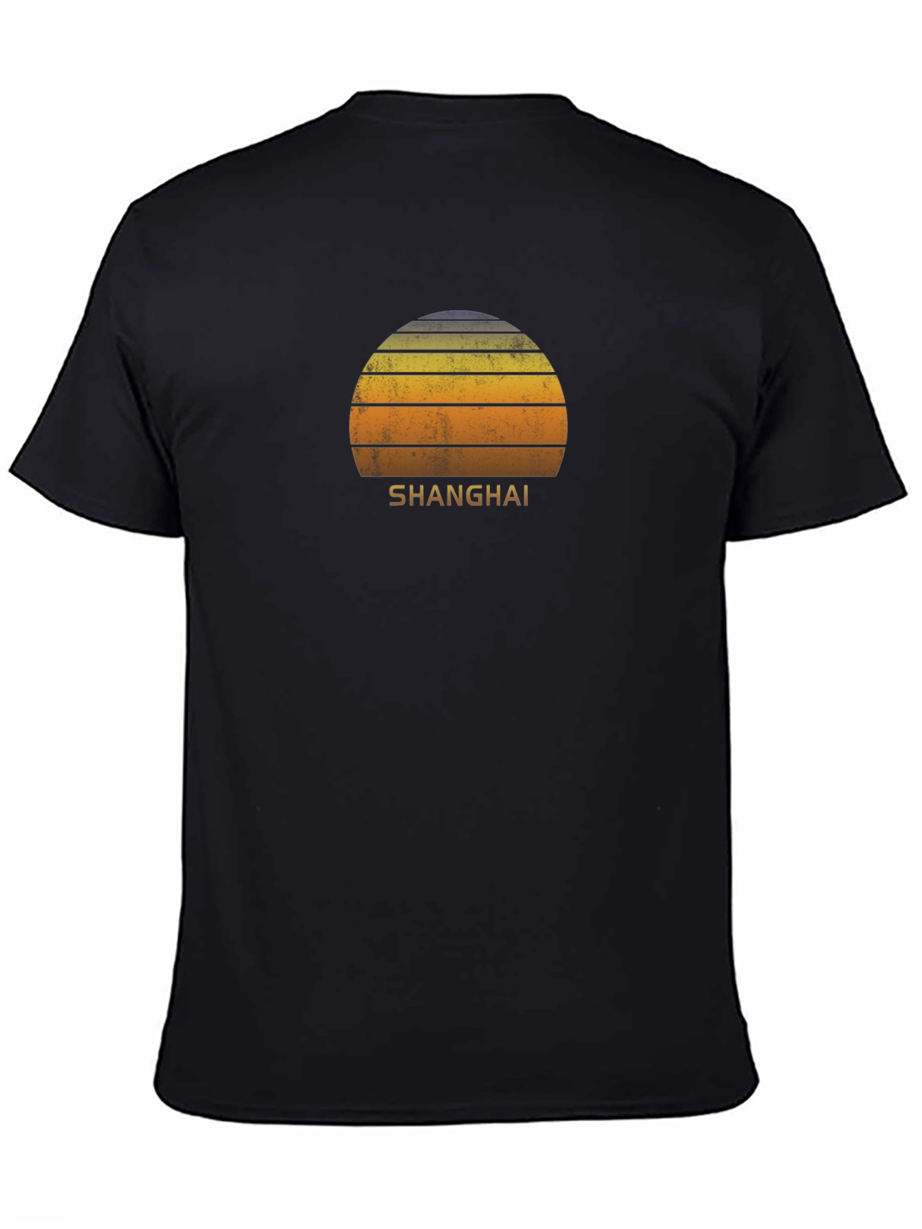 Shanghai Sunset T-Shirt Retro Graphic Tee