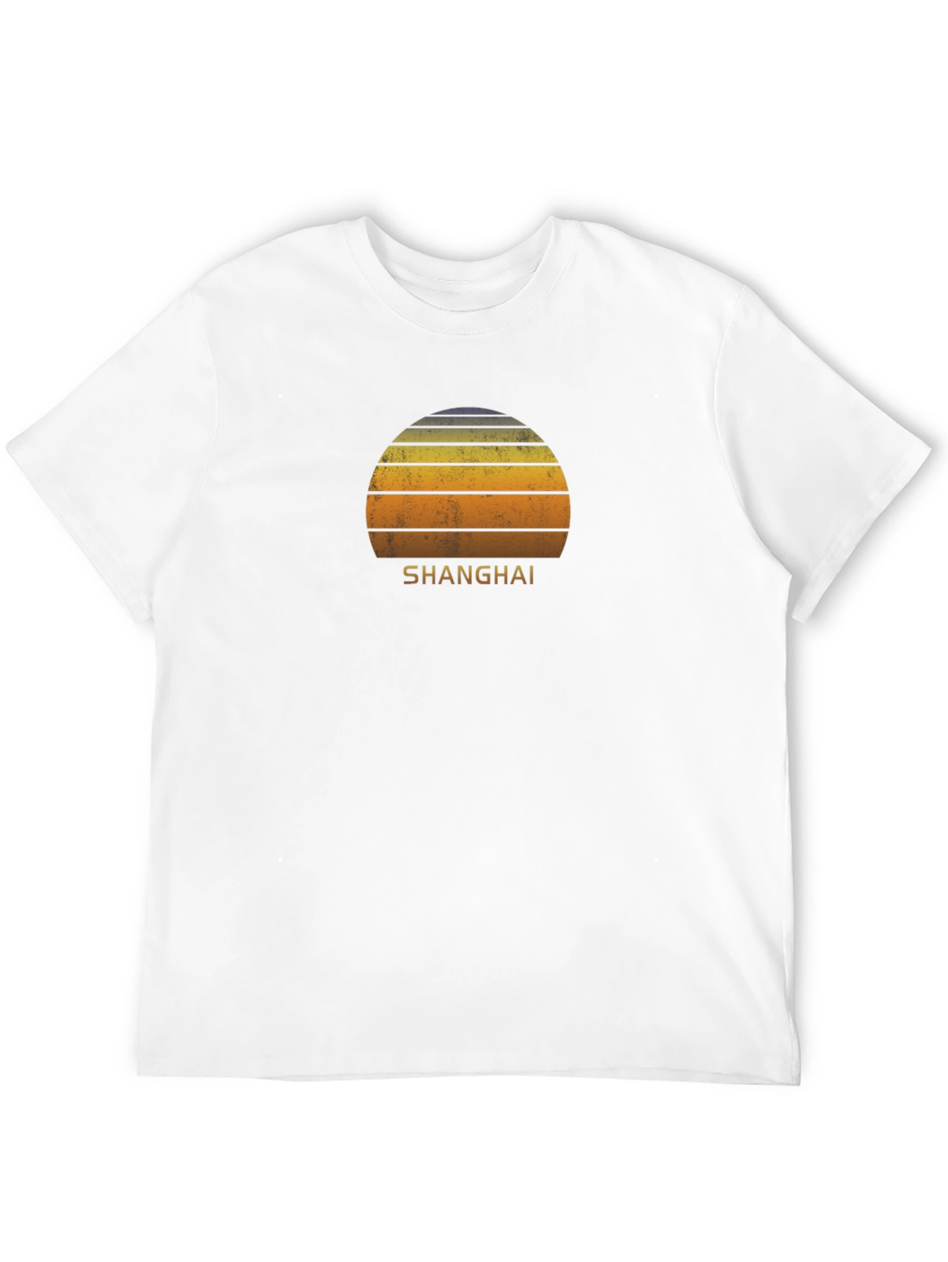 Shanghai Sunset T-Shirt Retro Graphic Tee