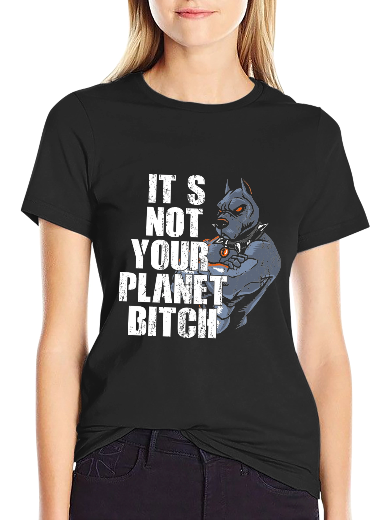 Its Not Your Planet Pitbull T-Shirt