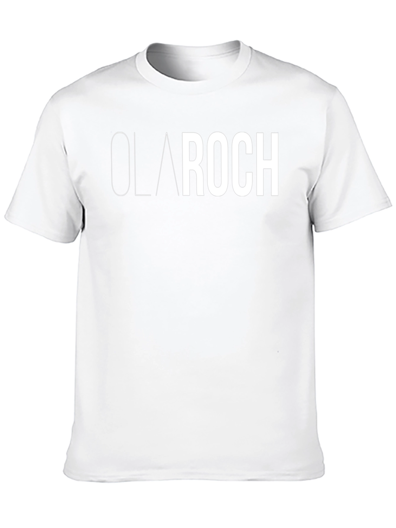 Ola Roch Black Graphic Tee - Stylish Casual Wear