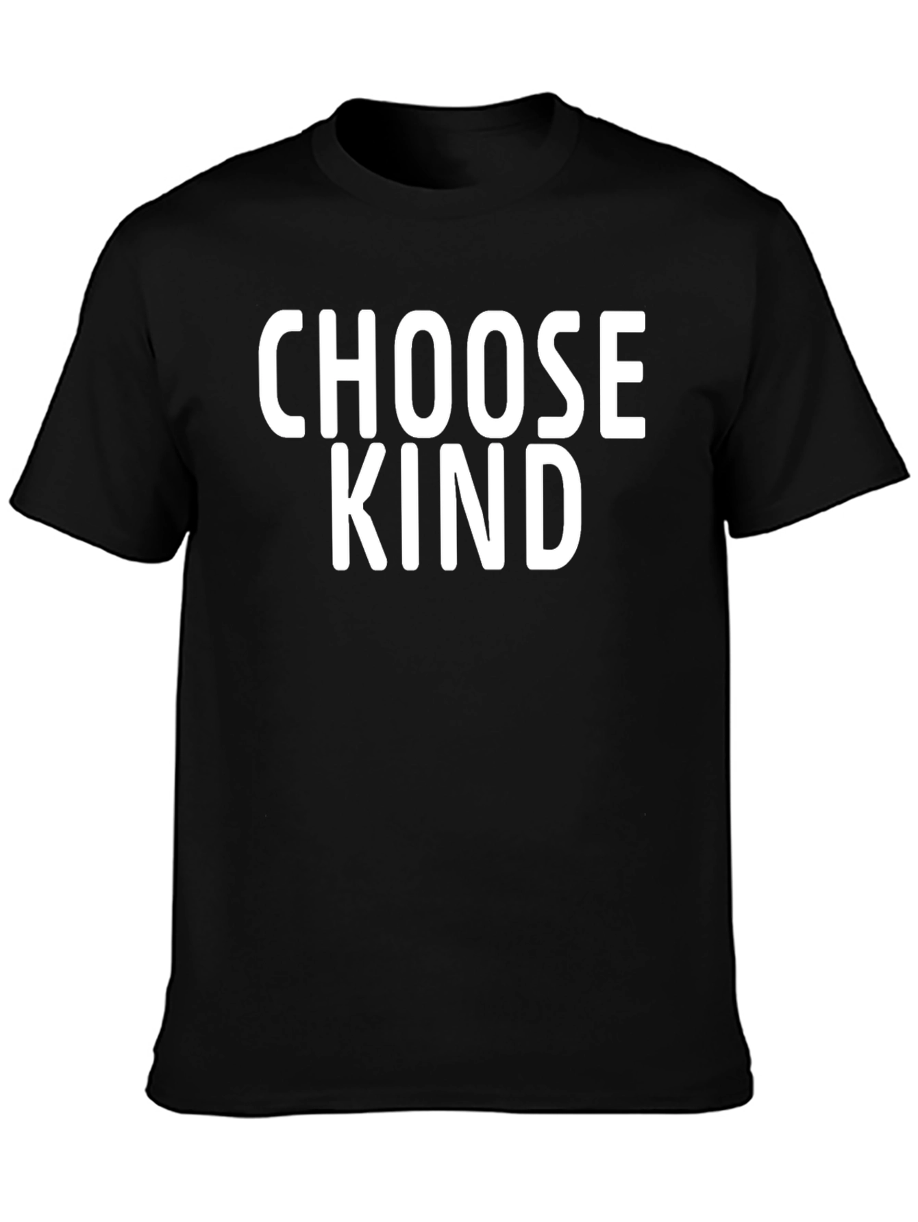 Choose Kind Black T-Shirt - Inspirational Message