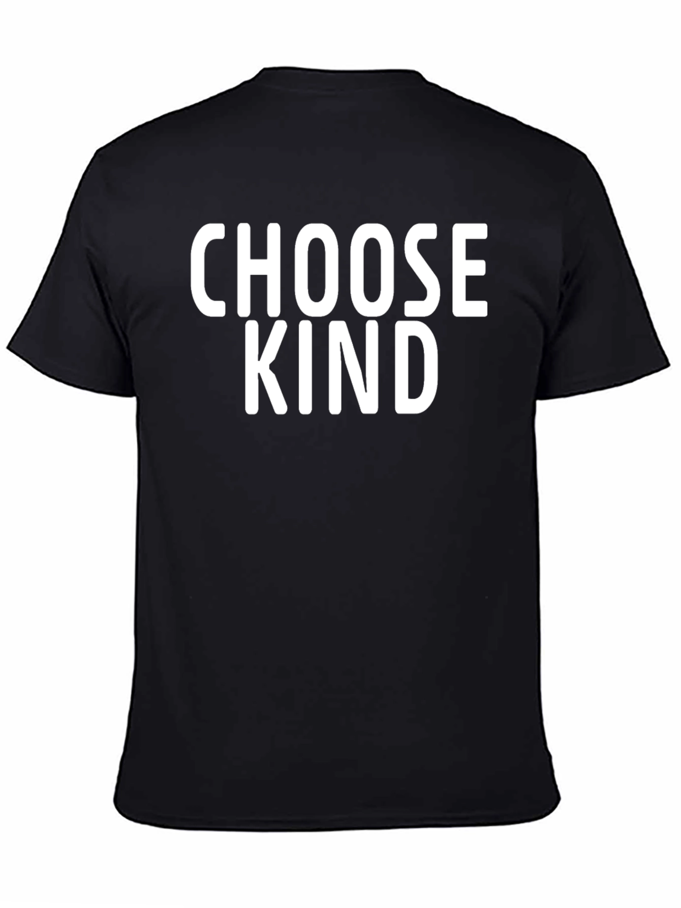 Choose Kind Black T-Shirt - Inspirational Message