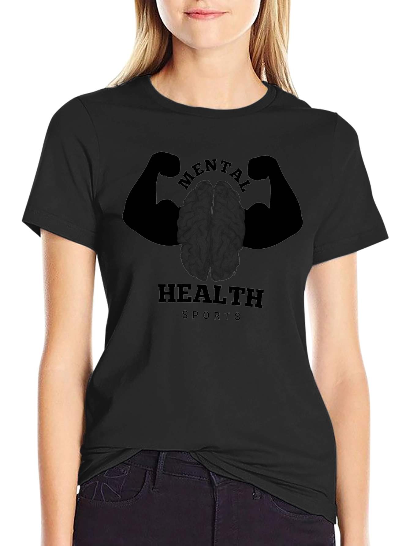 Mental Health Sports Graphic T-Shirt