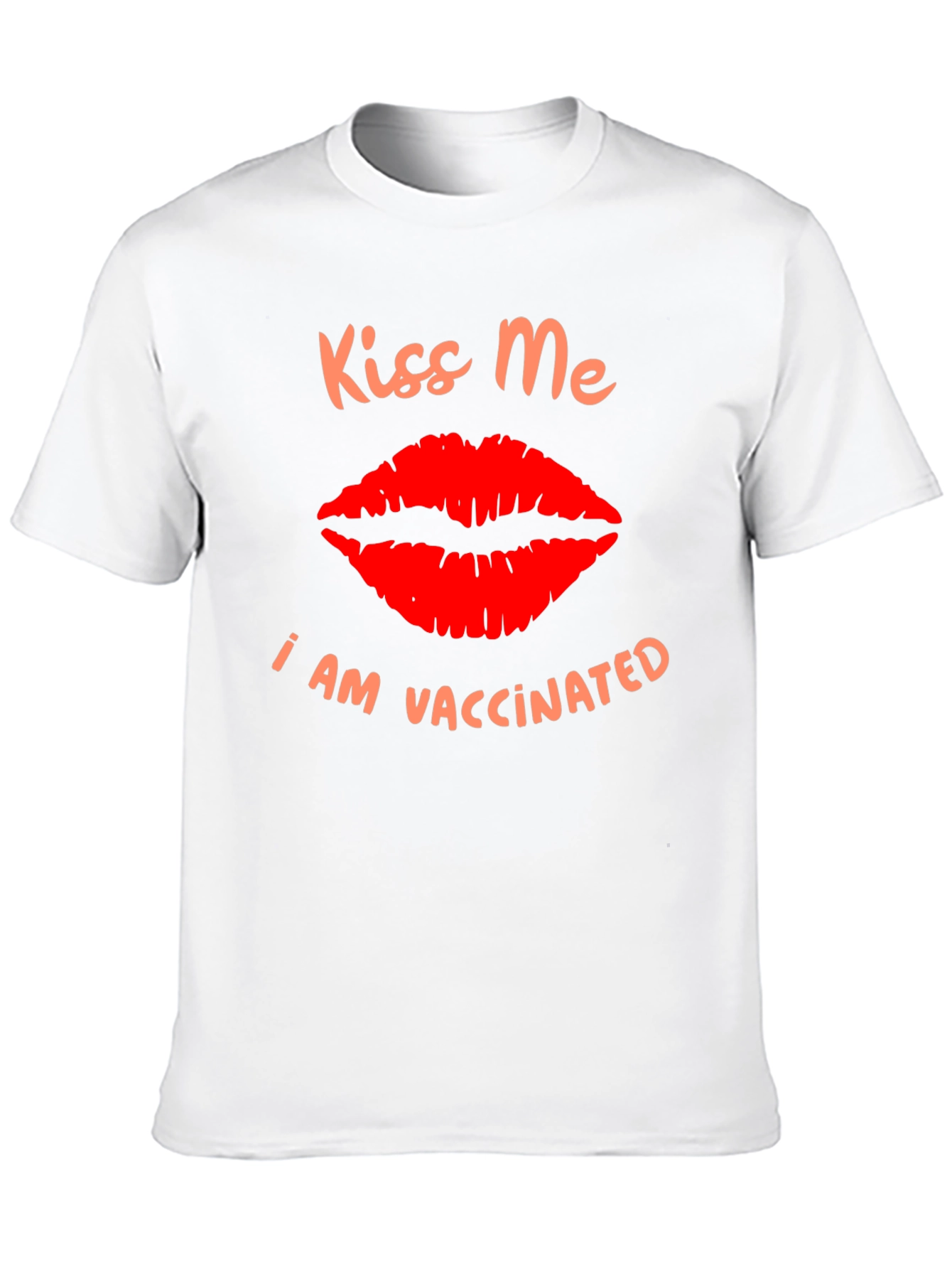 Kiss Me I Am Vaccinated Graphic T-Shirt