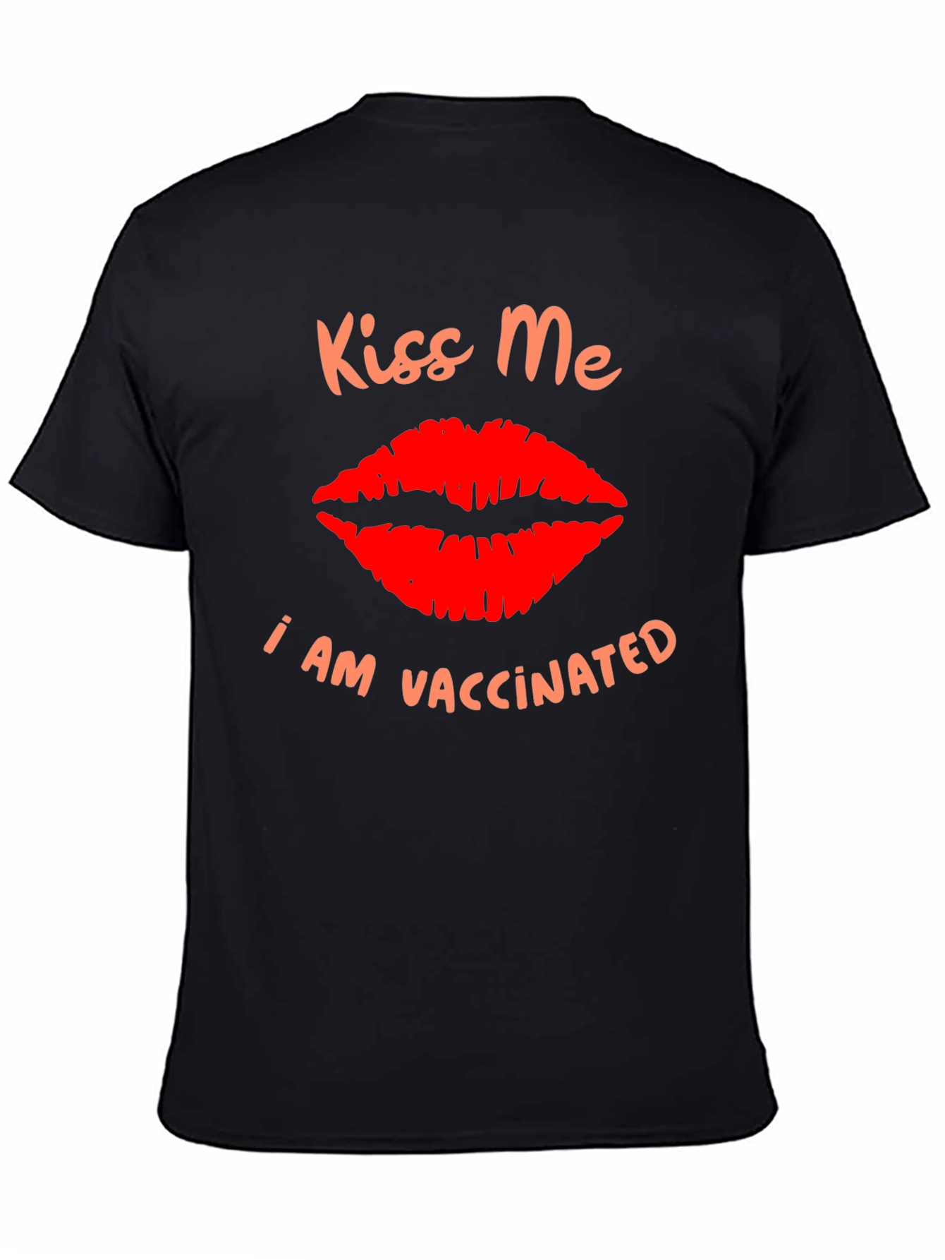 Kiss Me I Am Vaccinated Graphic T-Shirt
