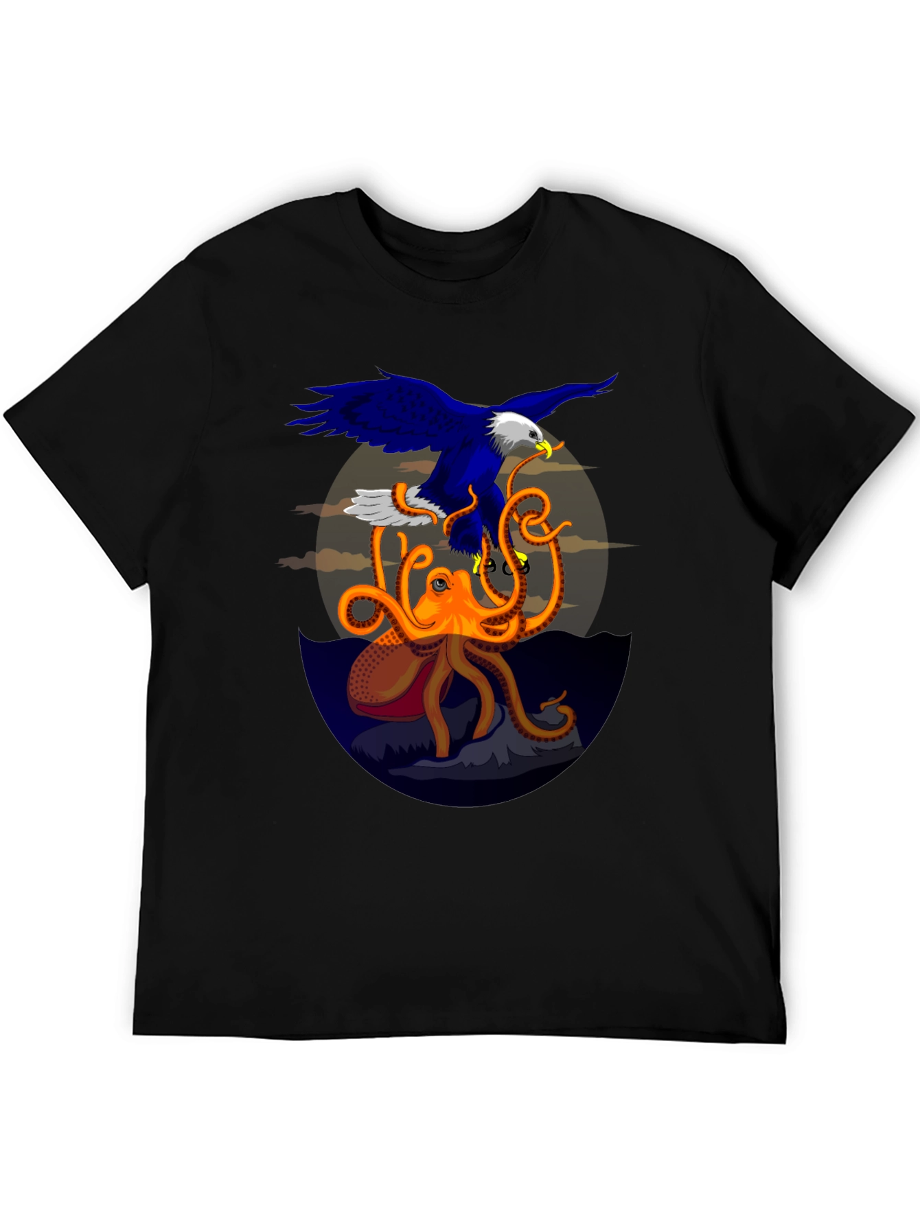 Eagle vs. Octopus Graphic Tee