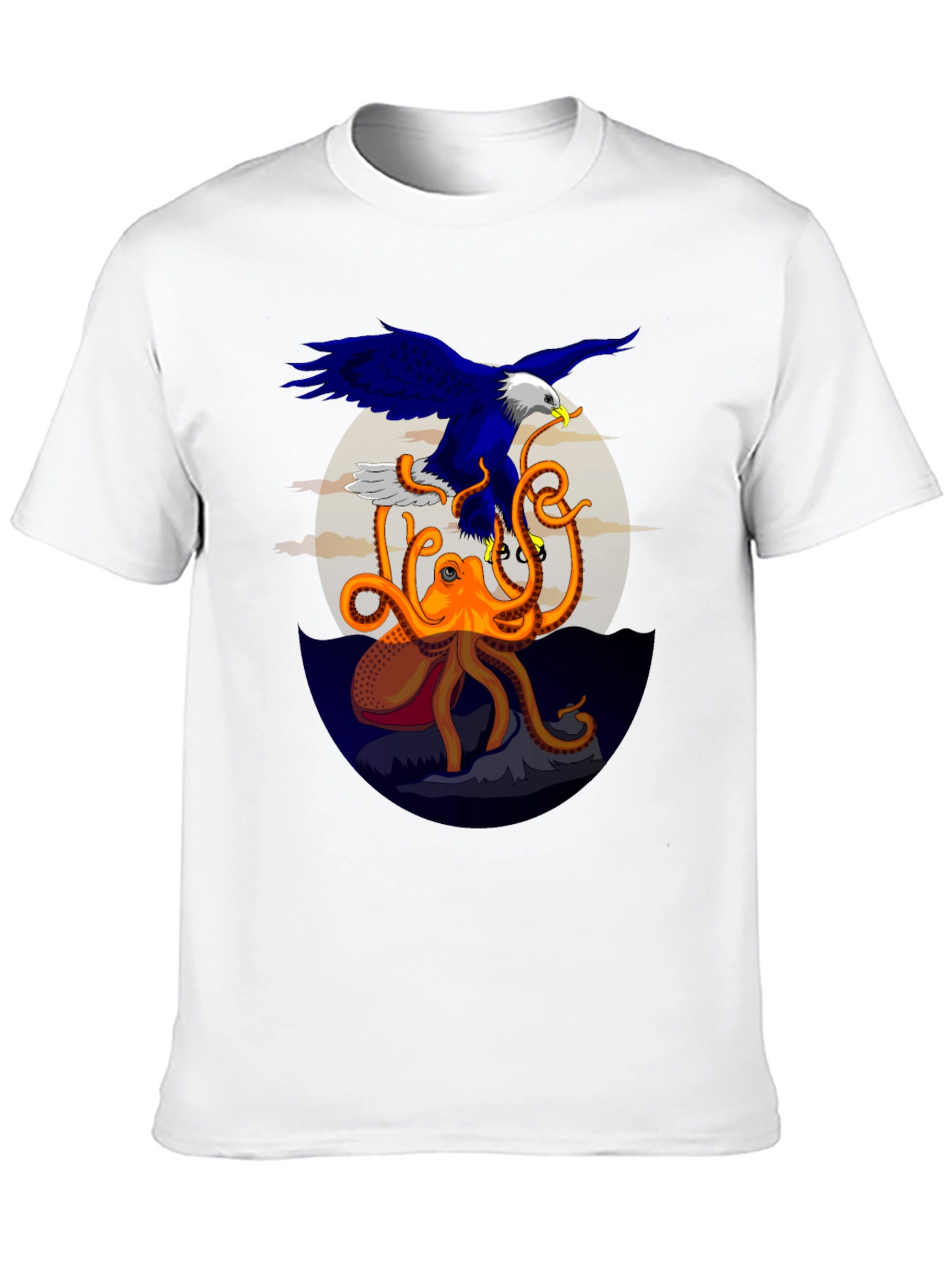 Eagle vs. Octopus Graphic Tee