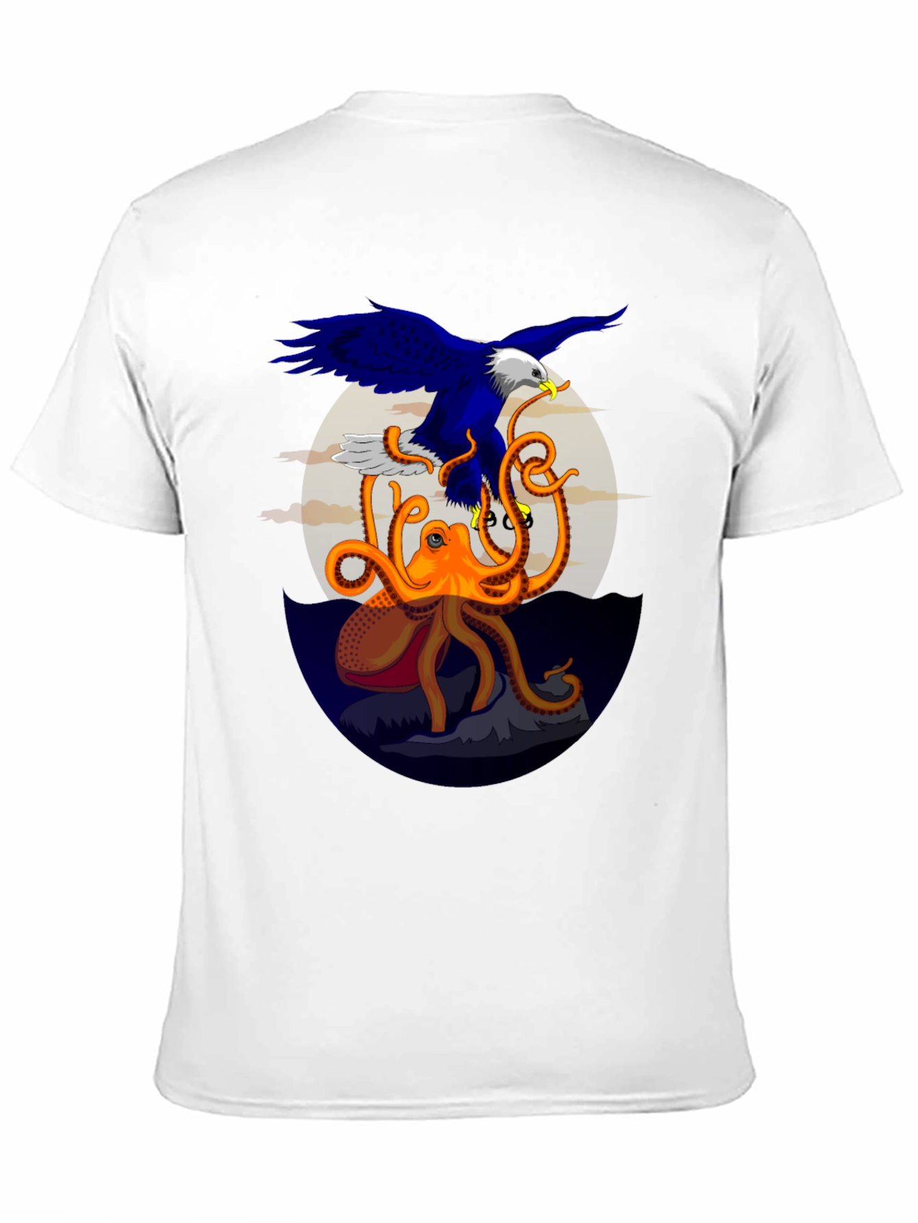 Eagle vs. Octopus Graphic Tee