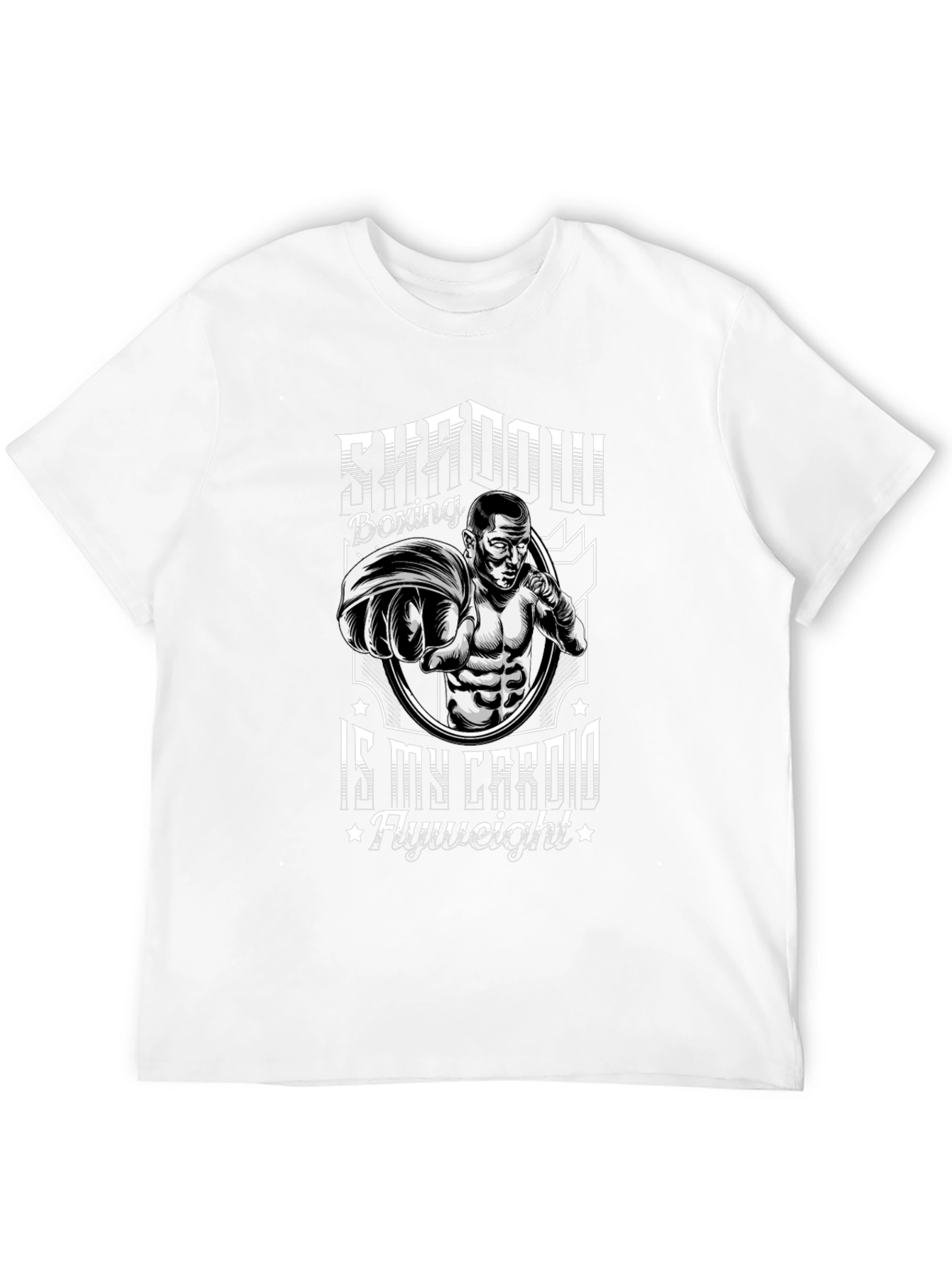 Shadow Boxing Cardio Black Graphic T-Shirt