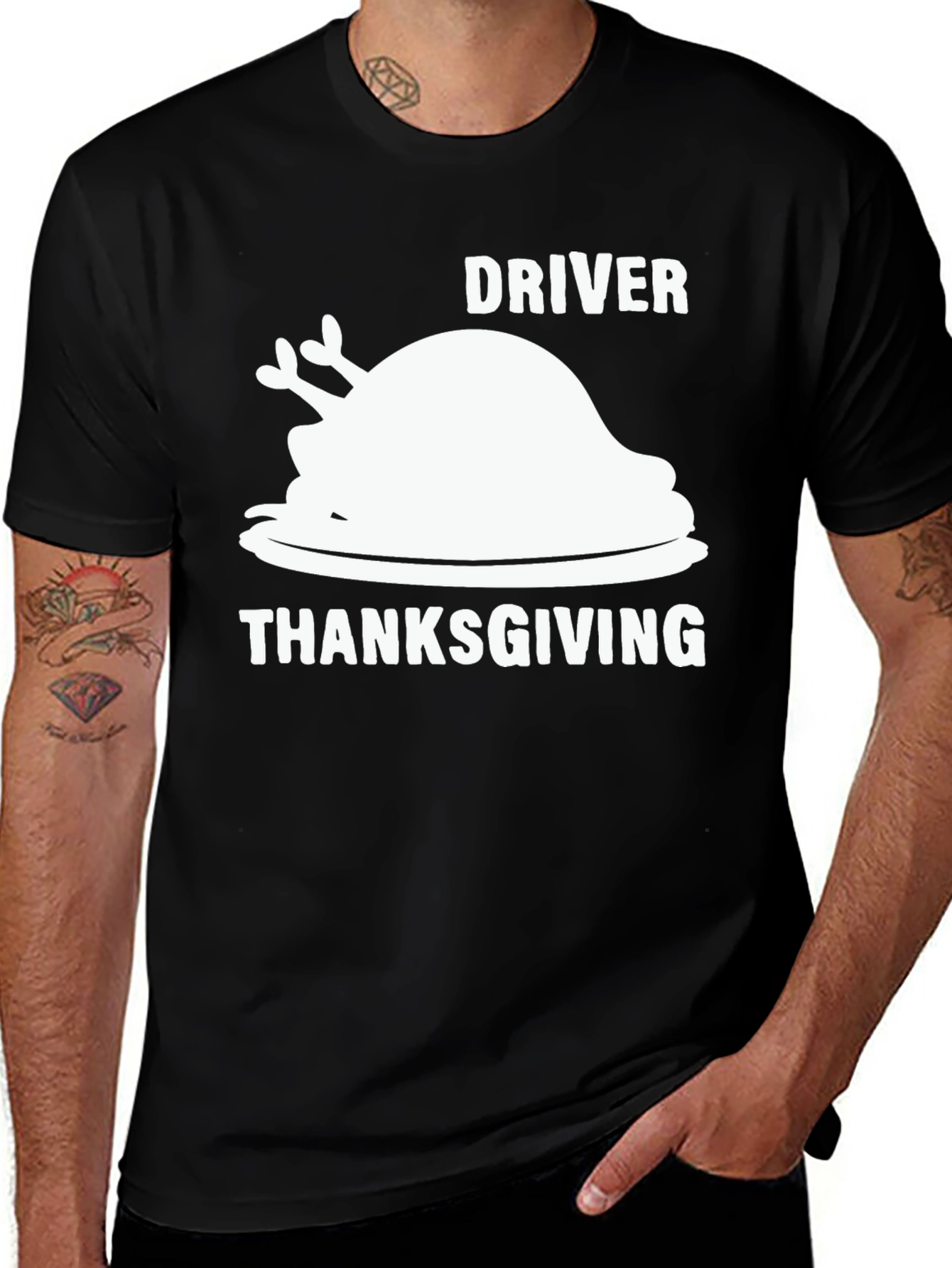 Driver Thanksgiving Graphic T-Shirt