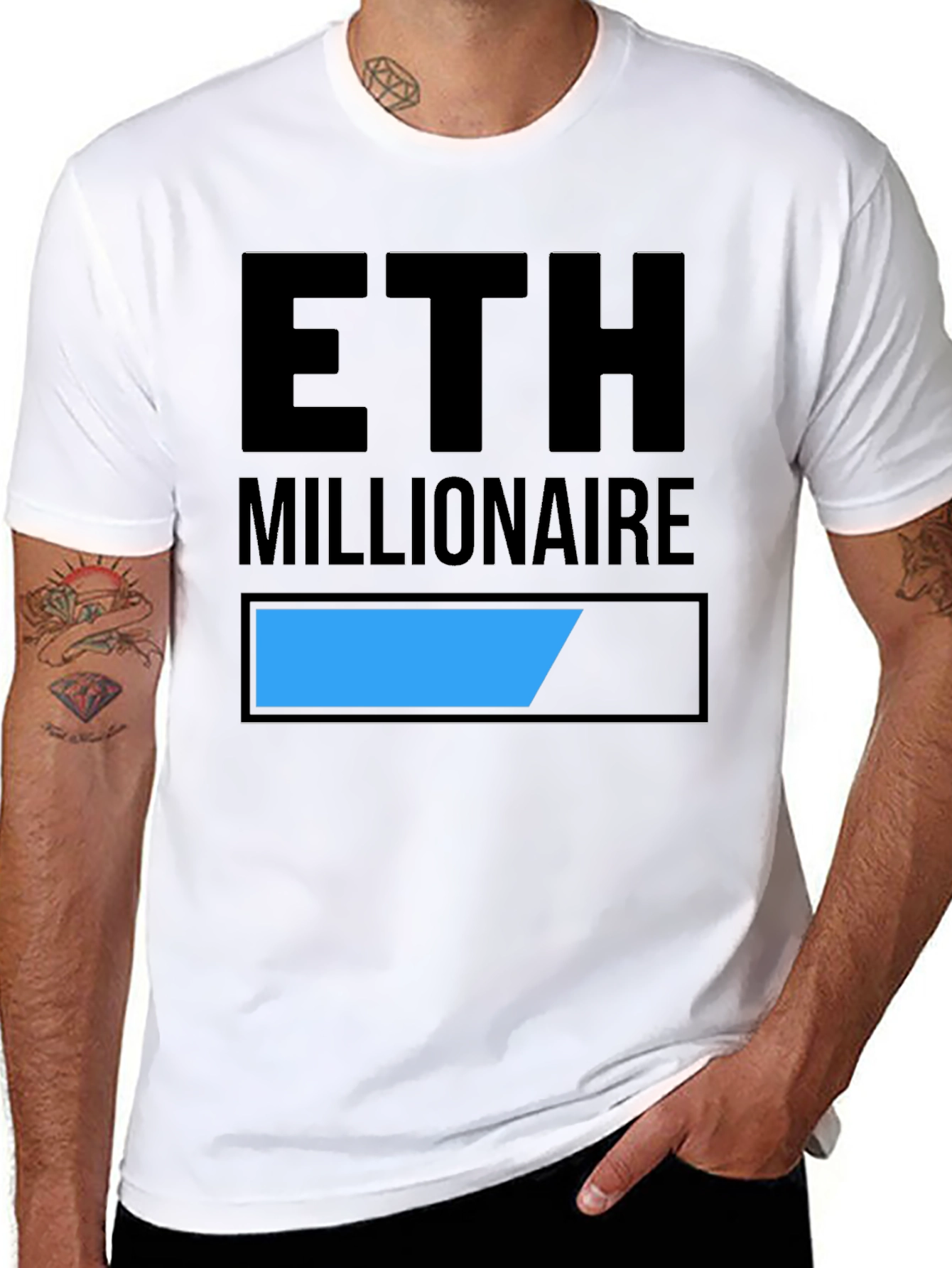 ETH Millionaire T-Shirt Crypto Investor