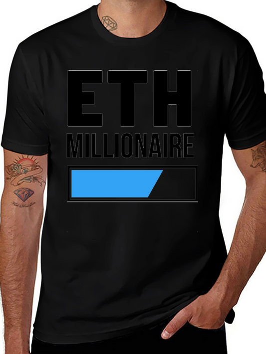 ETH Millionaire T-Shirt Crypto Investor