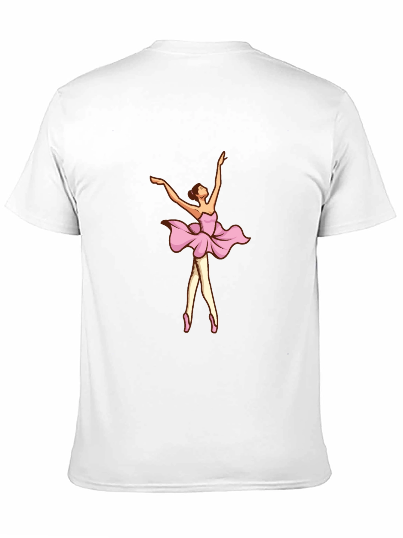 Ballerina Graphic Black T-Shirt
