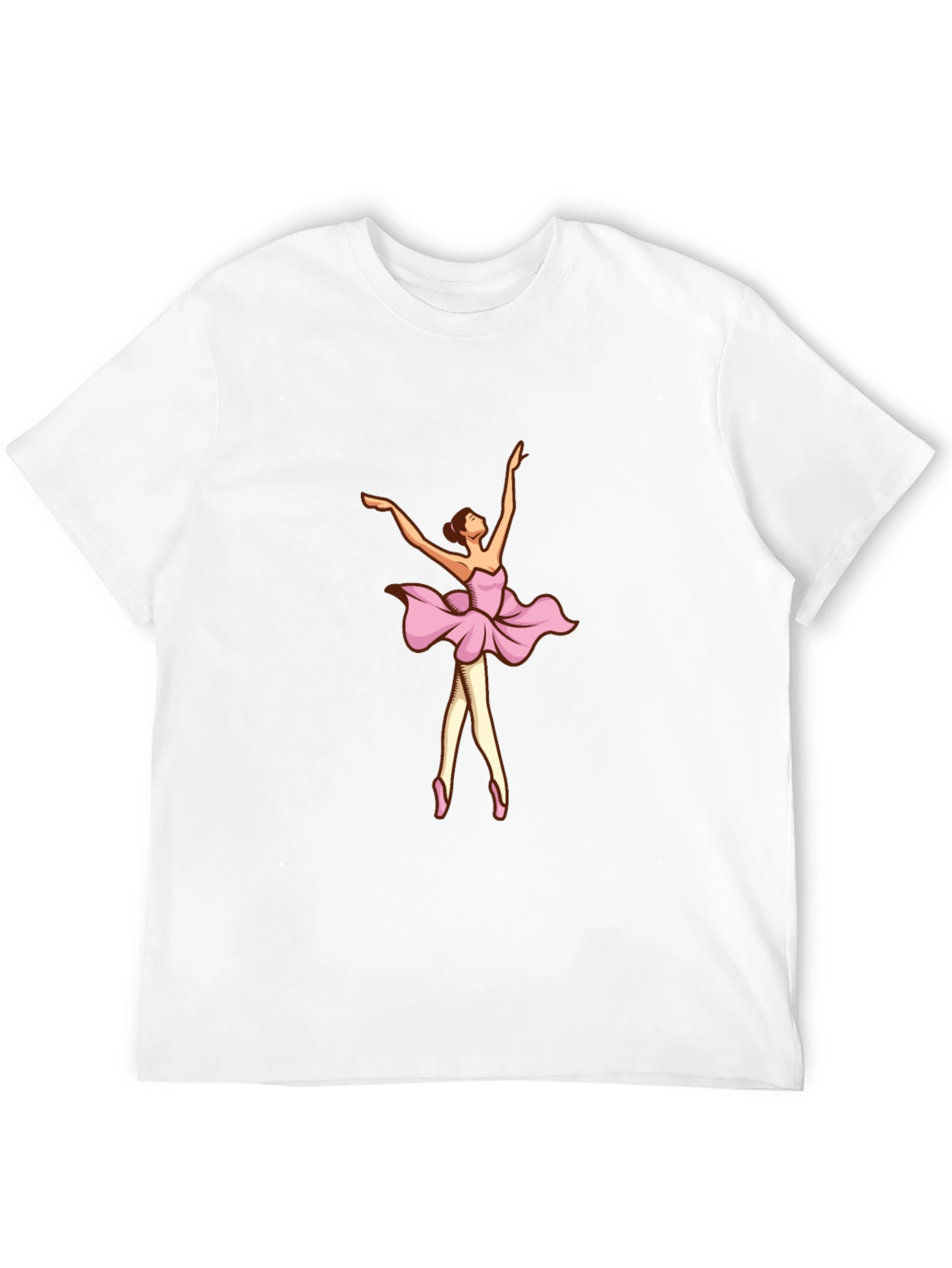 Ballerina Graphic Black T-Shirt
