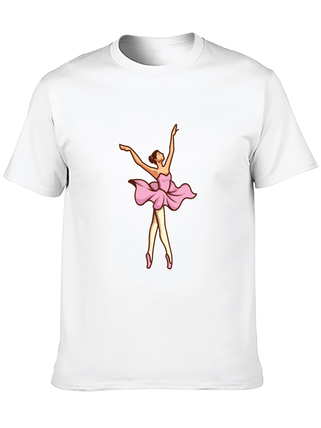 Ballerina Graphic Black T-Shirt