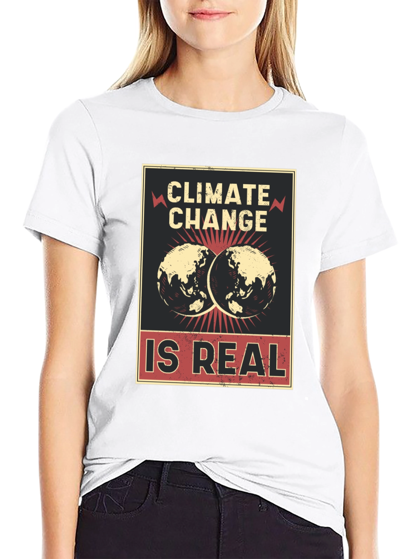 Climate Change is Real T-Shirt