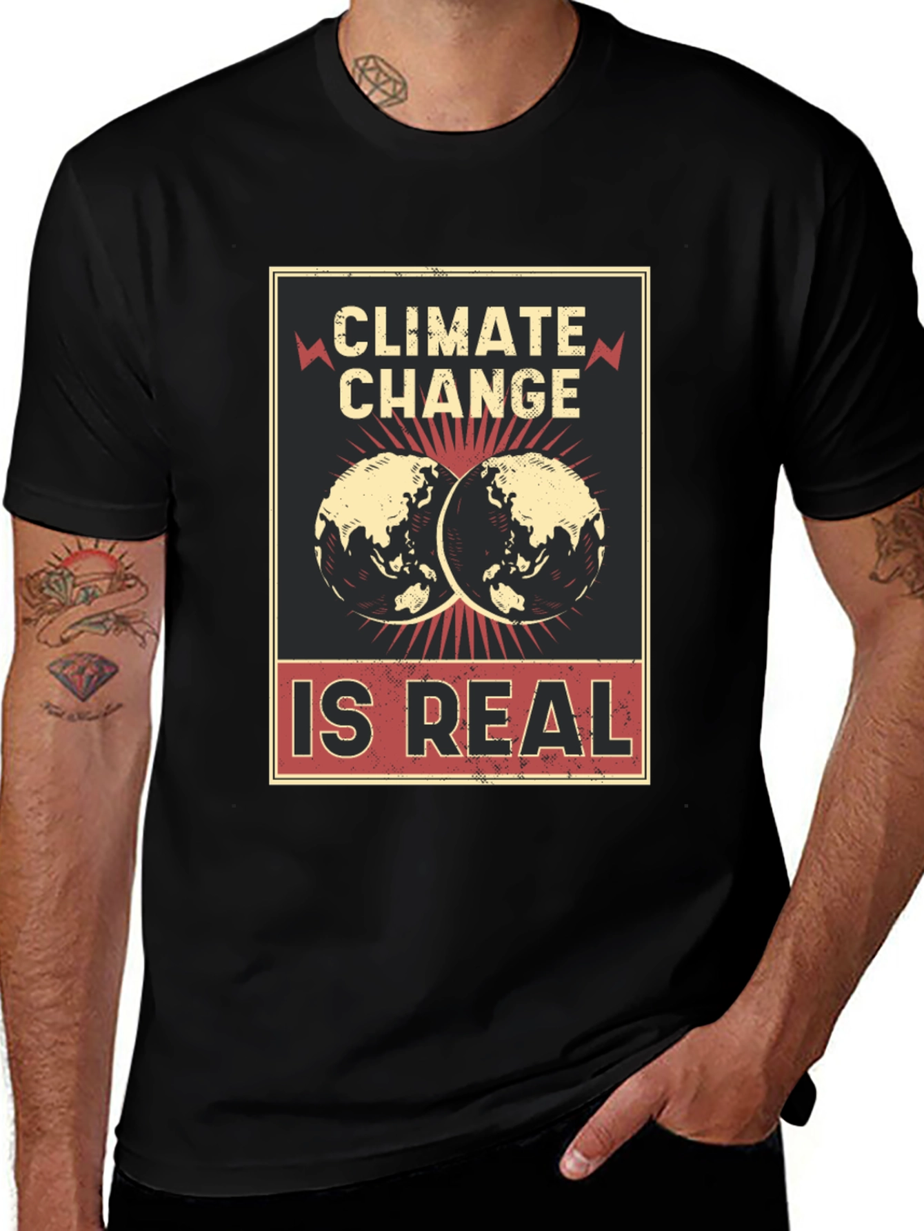Climate Change is Real T-Shirt